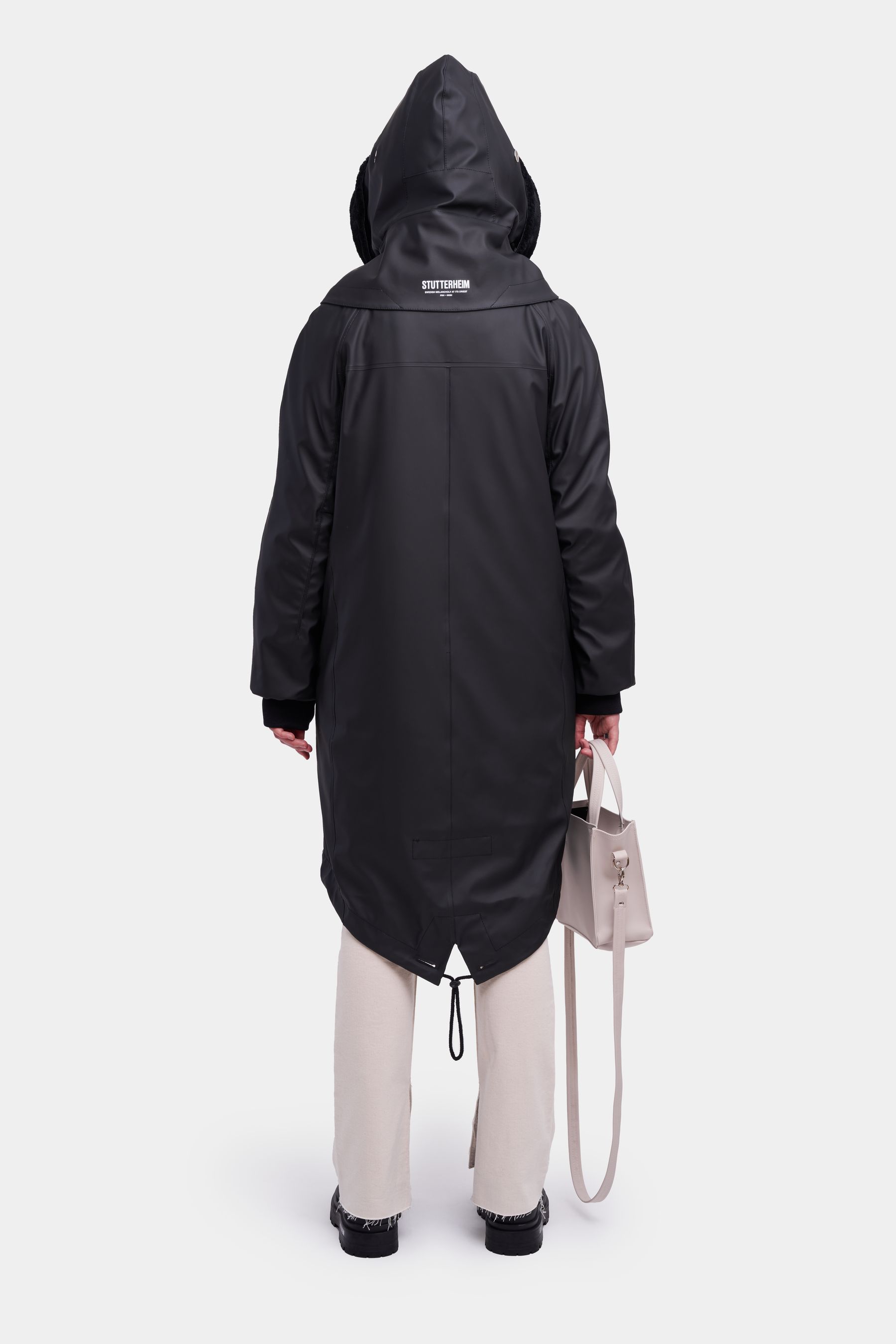 stutterheim kalix parka black men jackets winter-coats