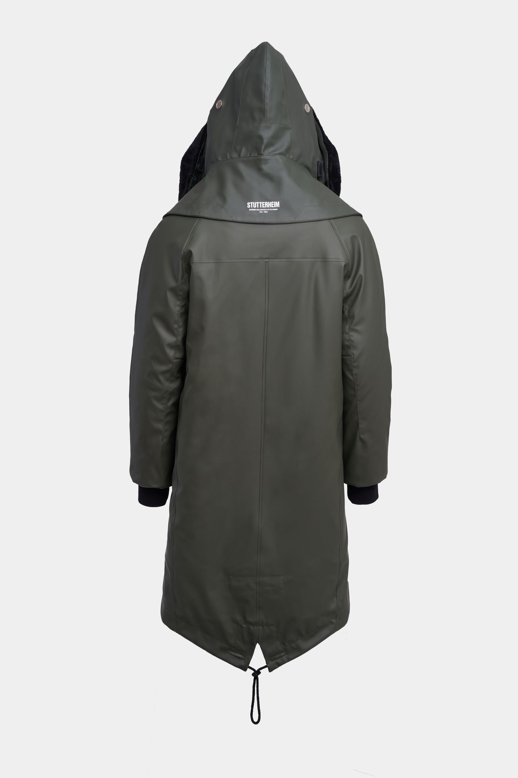 stutterheim kalix parka green men jackets winter-coats