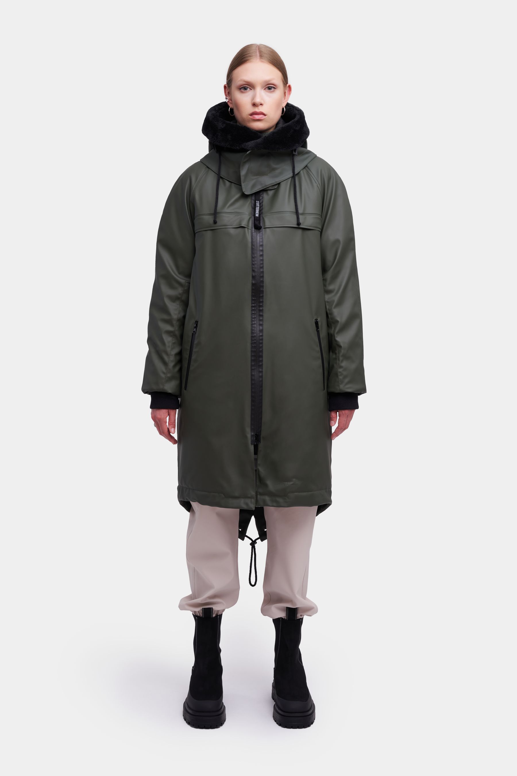 stutterheim kalix parka green men jackets winter-coats