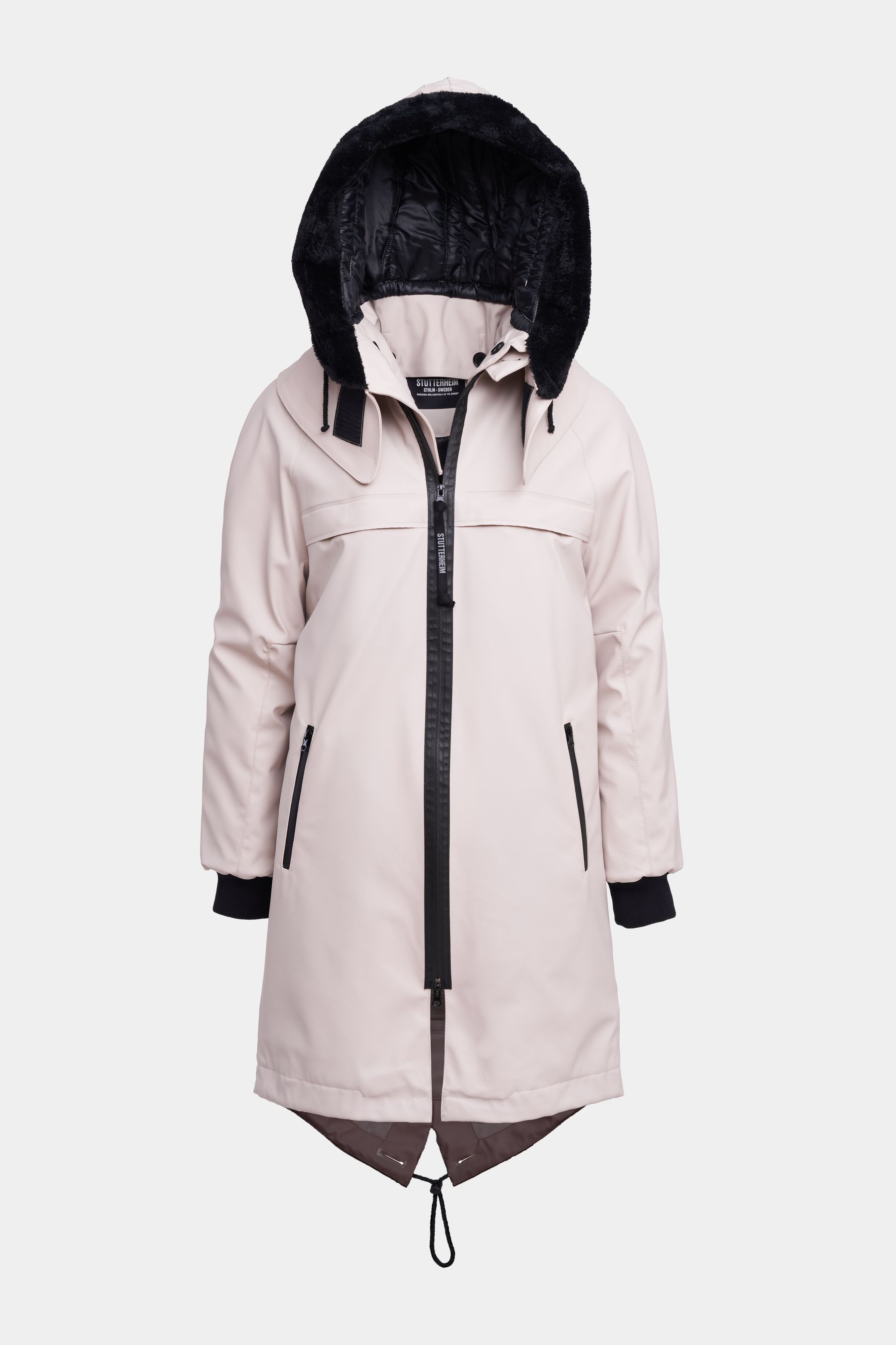 stutterheim kalix parka light sand men jackets winter-coats