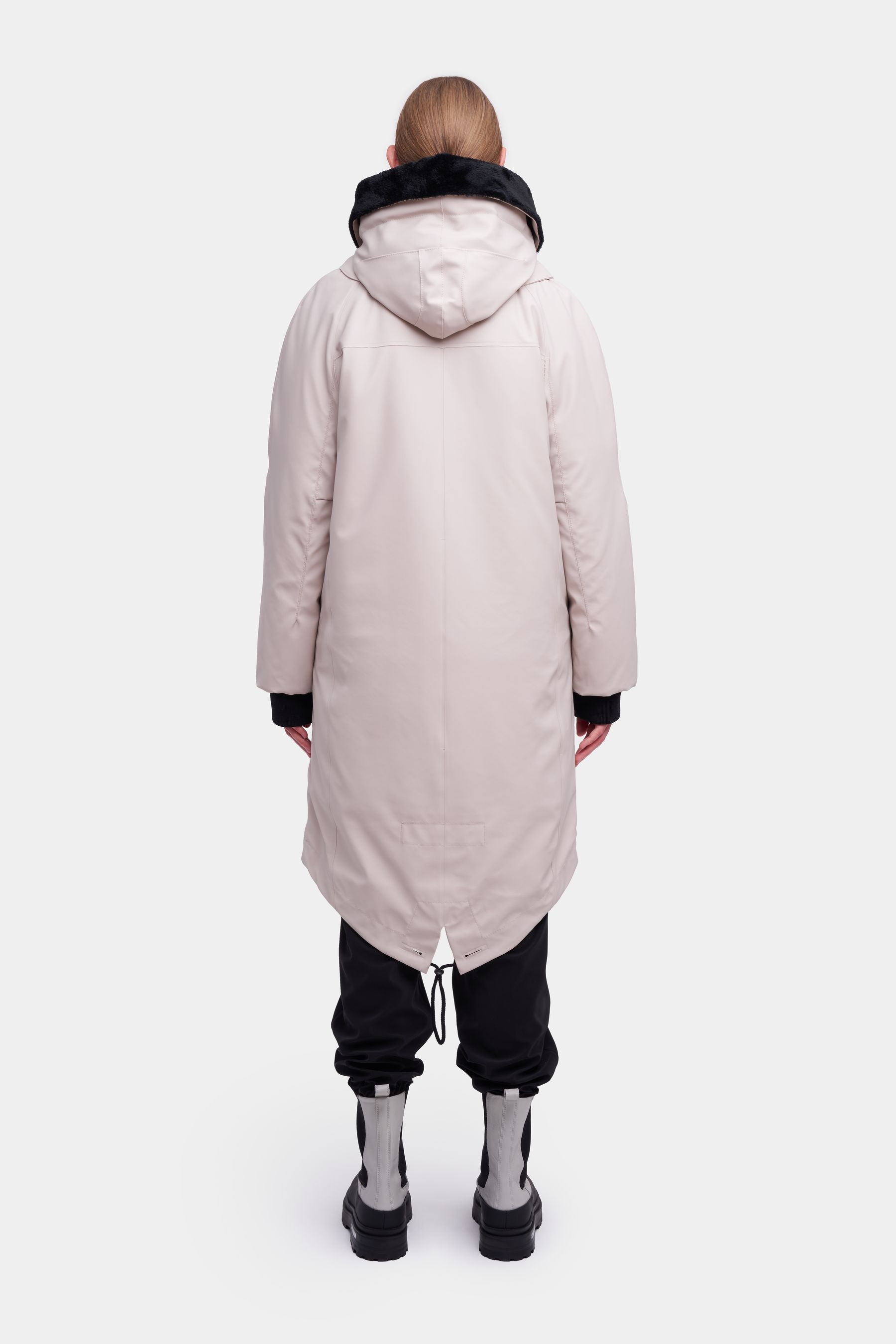 stutterheim kalix parka light sand women jackets winter-coats