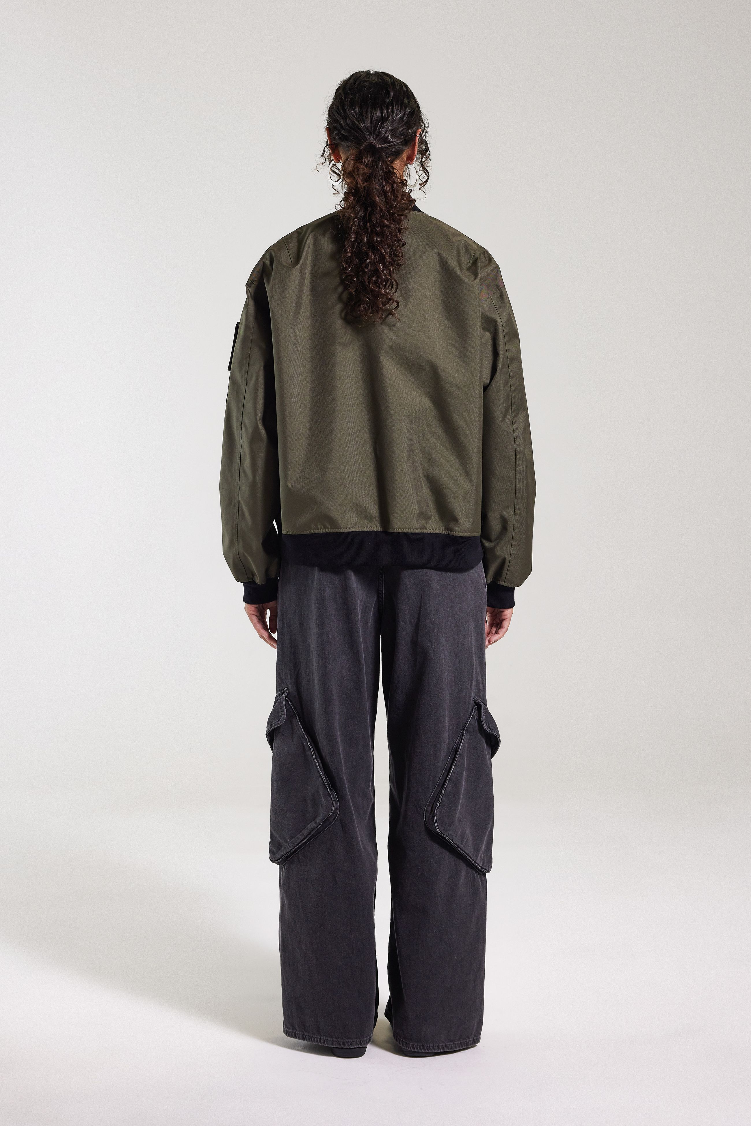 Stutterheim Bredsand Bomber Jacket Green