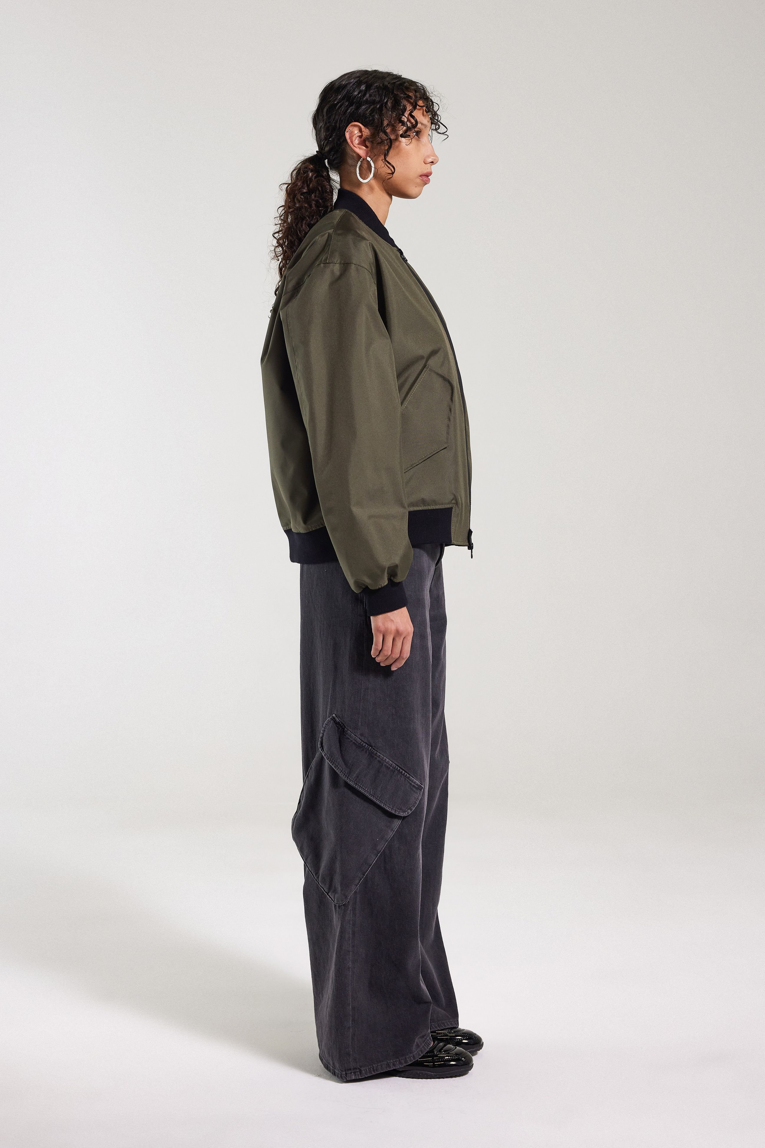 Stutterheim Bredsand Bomber Jacket Green