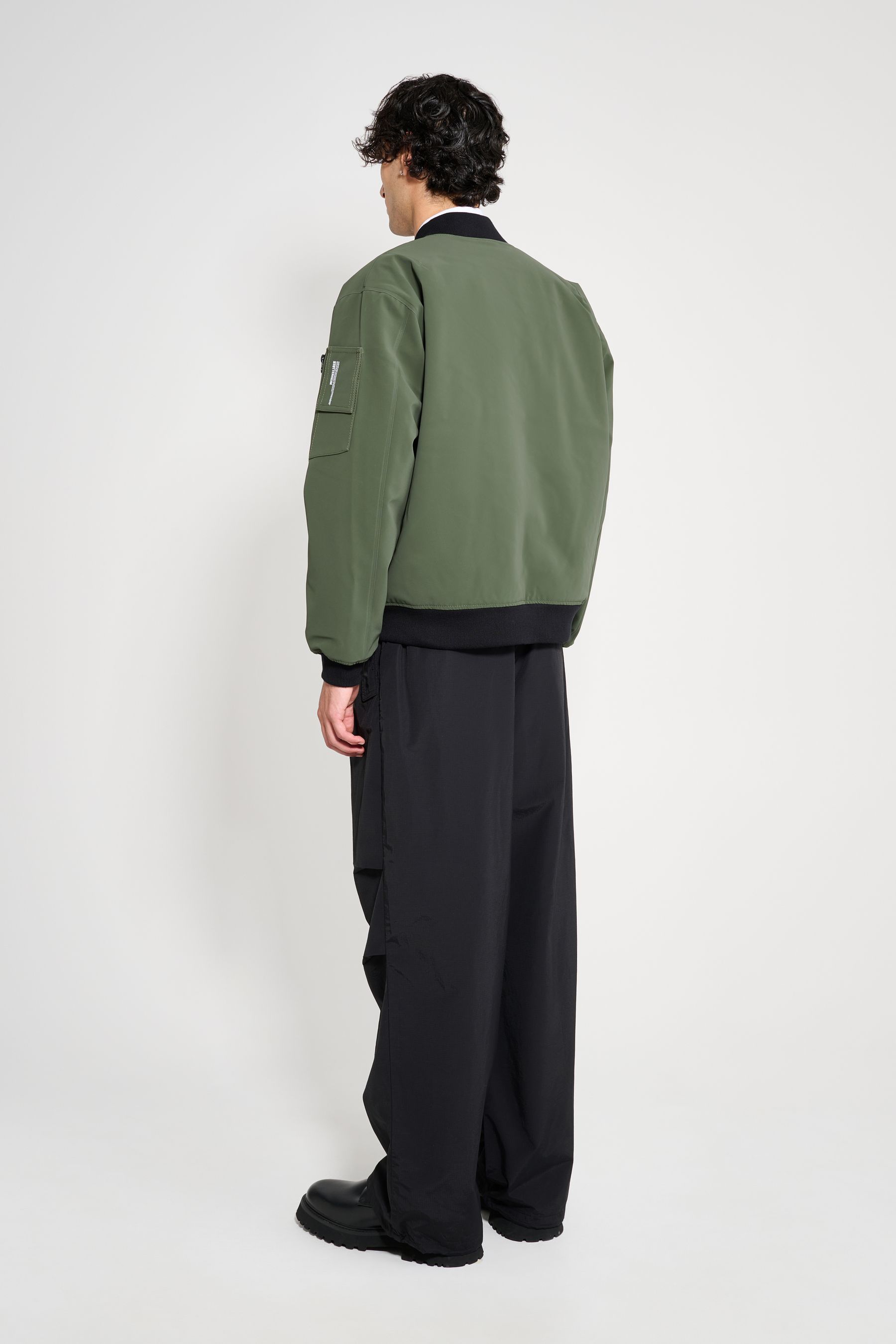 stutterheim bredsand winter bomber jacket green men jackets