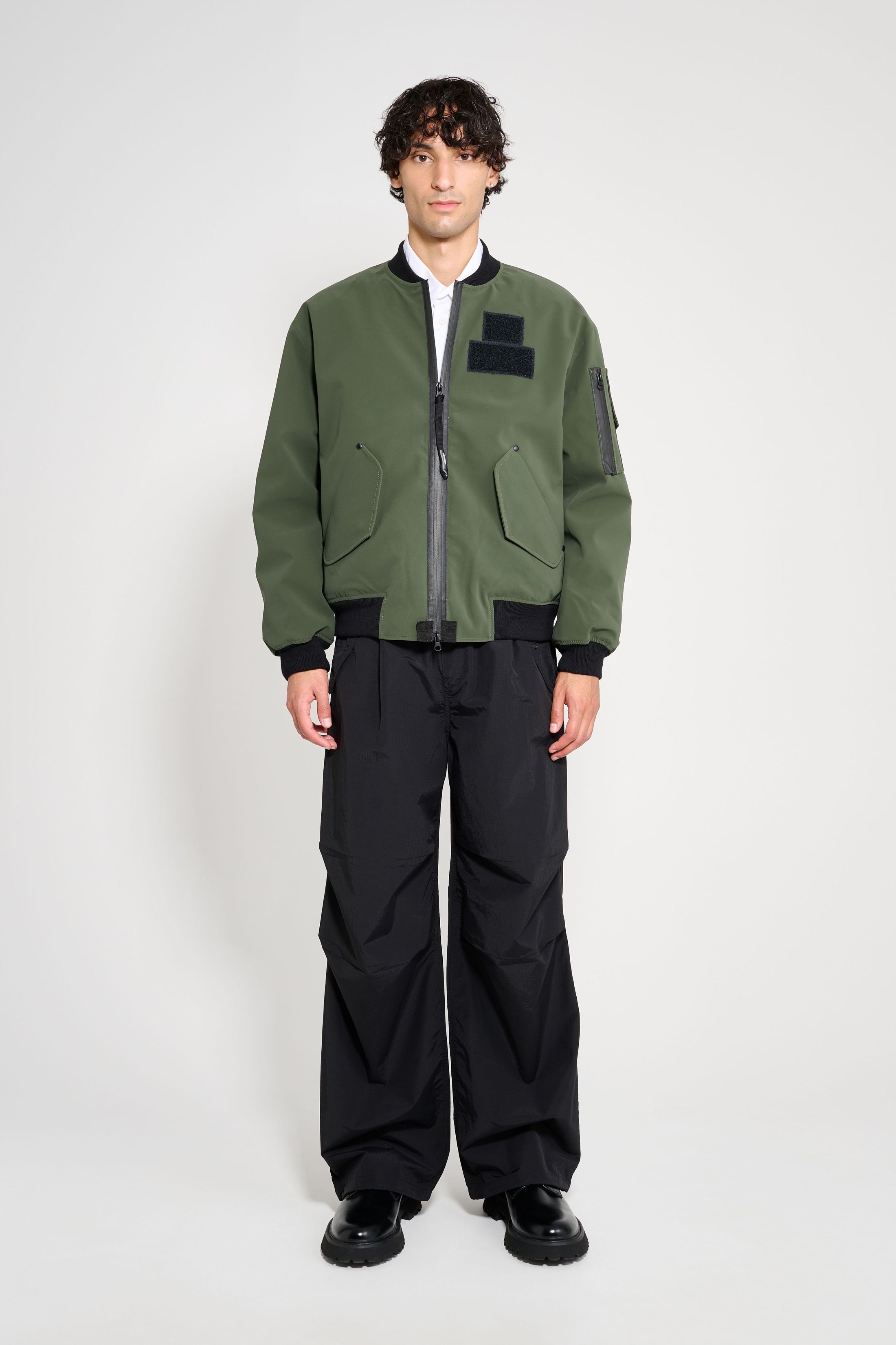 stutterheim bredsand winter bomber jacket green men jackets