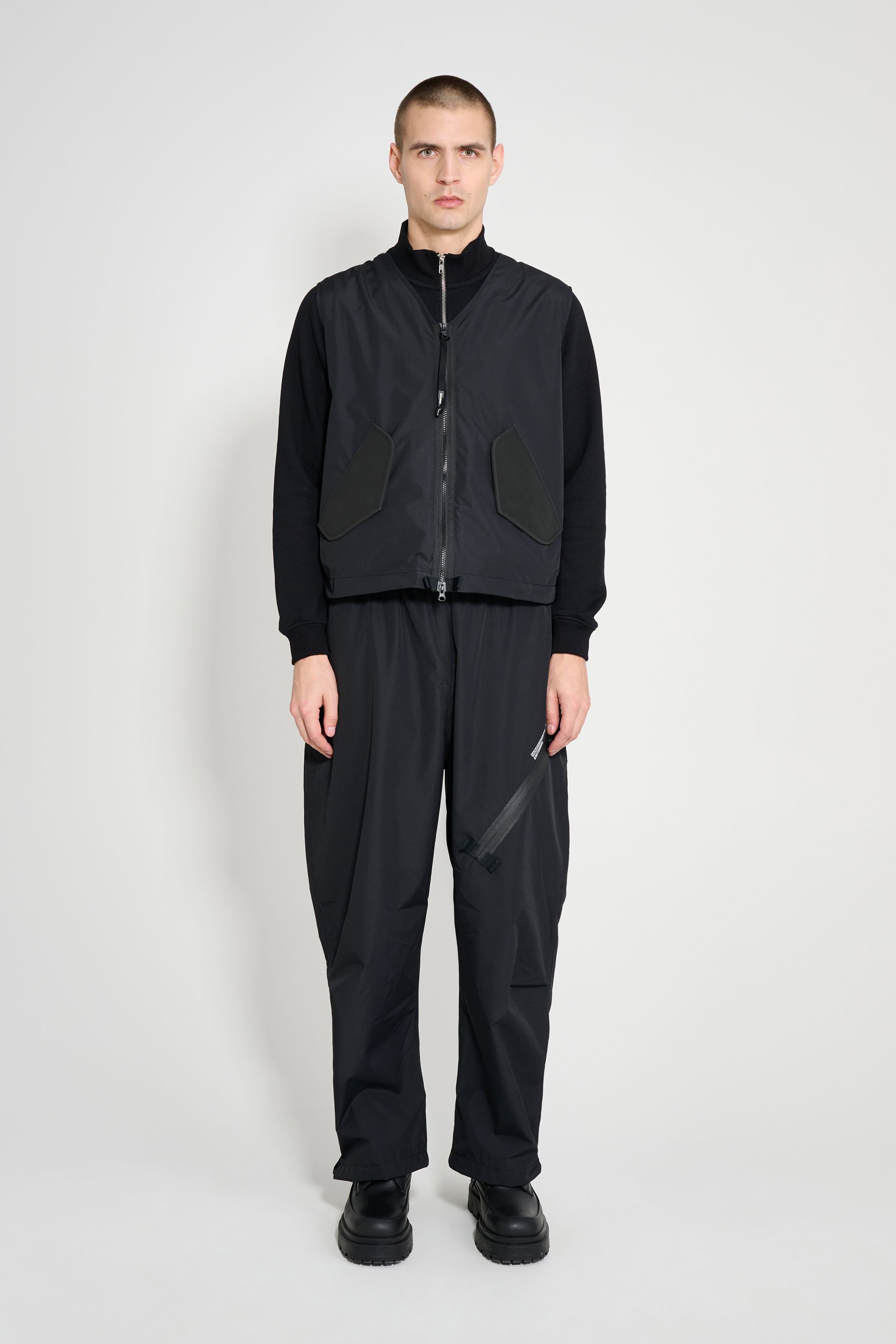 stutterheim bro vest black men jackets vests