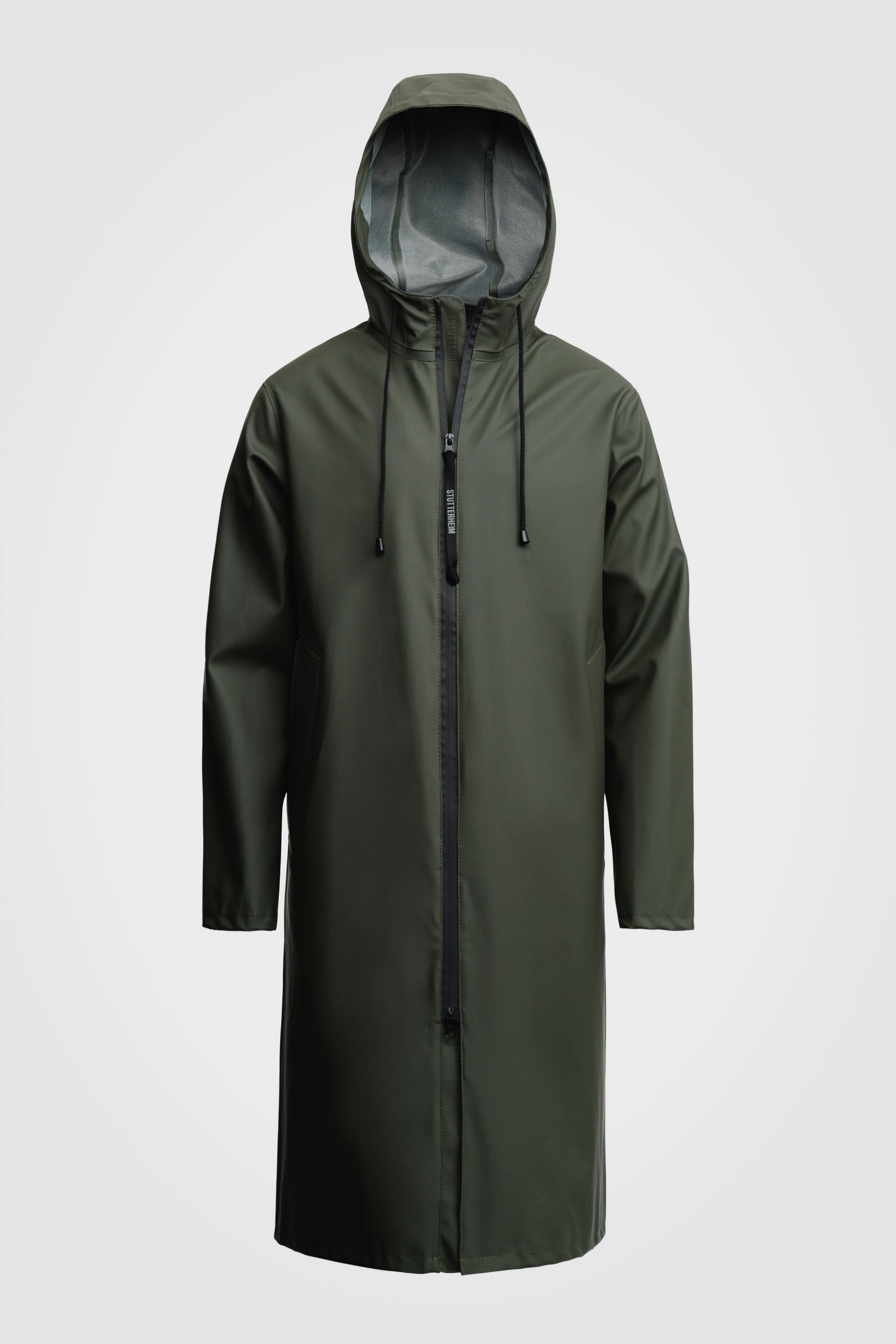 stutterheim camden parka green men jackets parkas