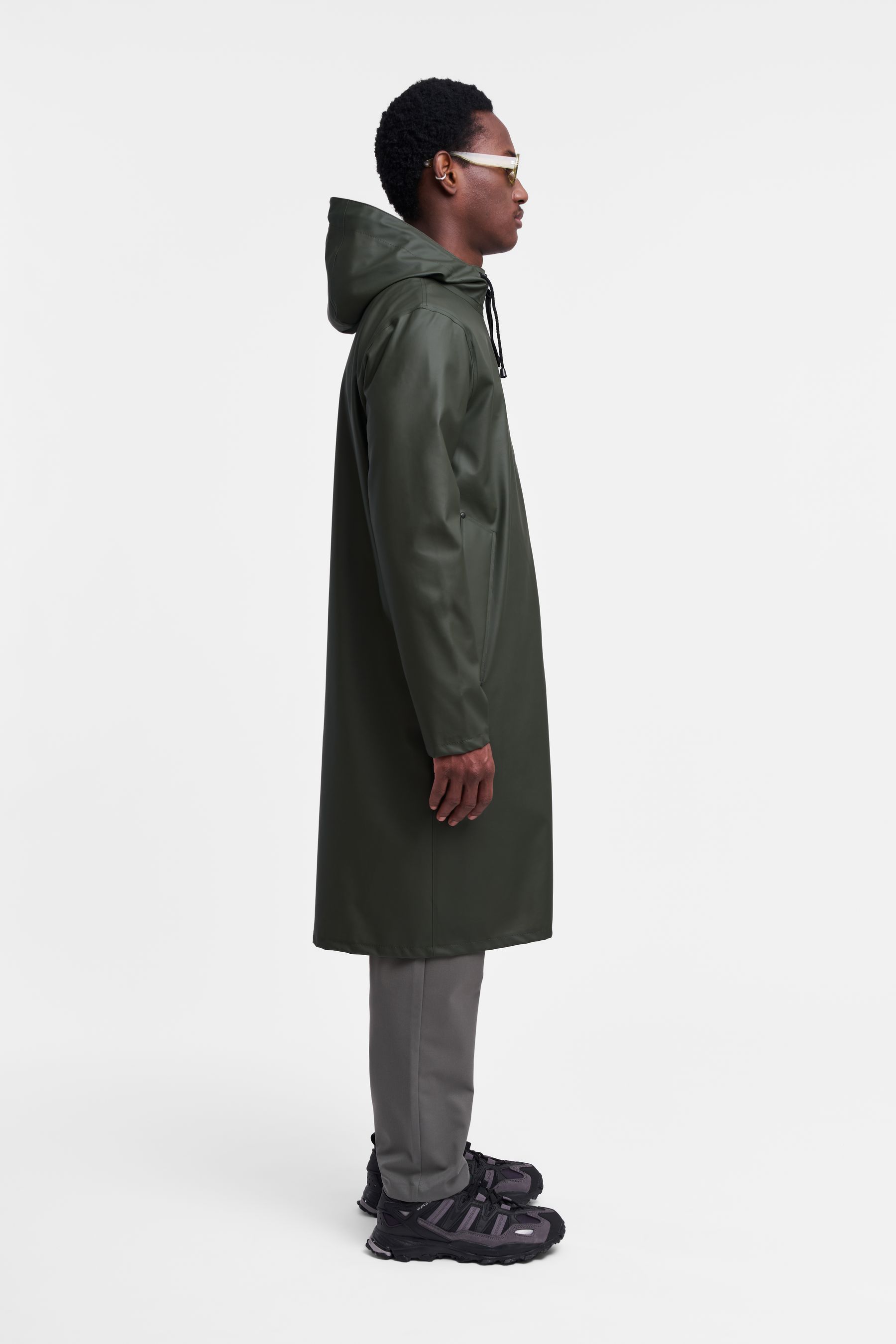 stutterheim camden parka green men jackets parkas