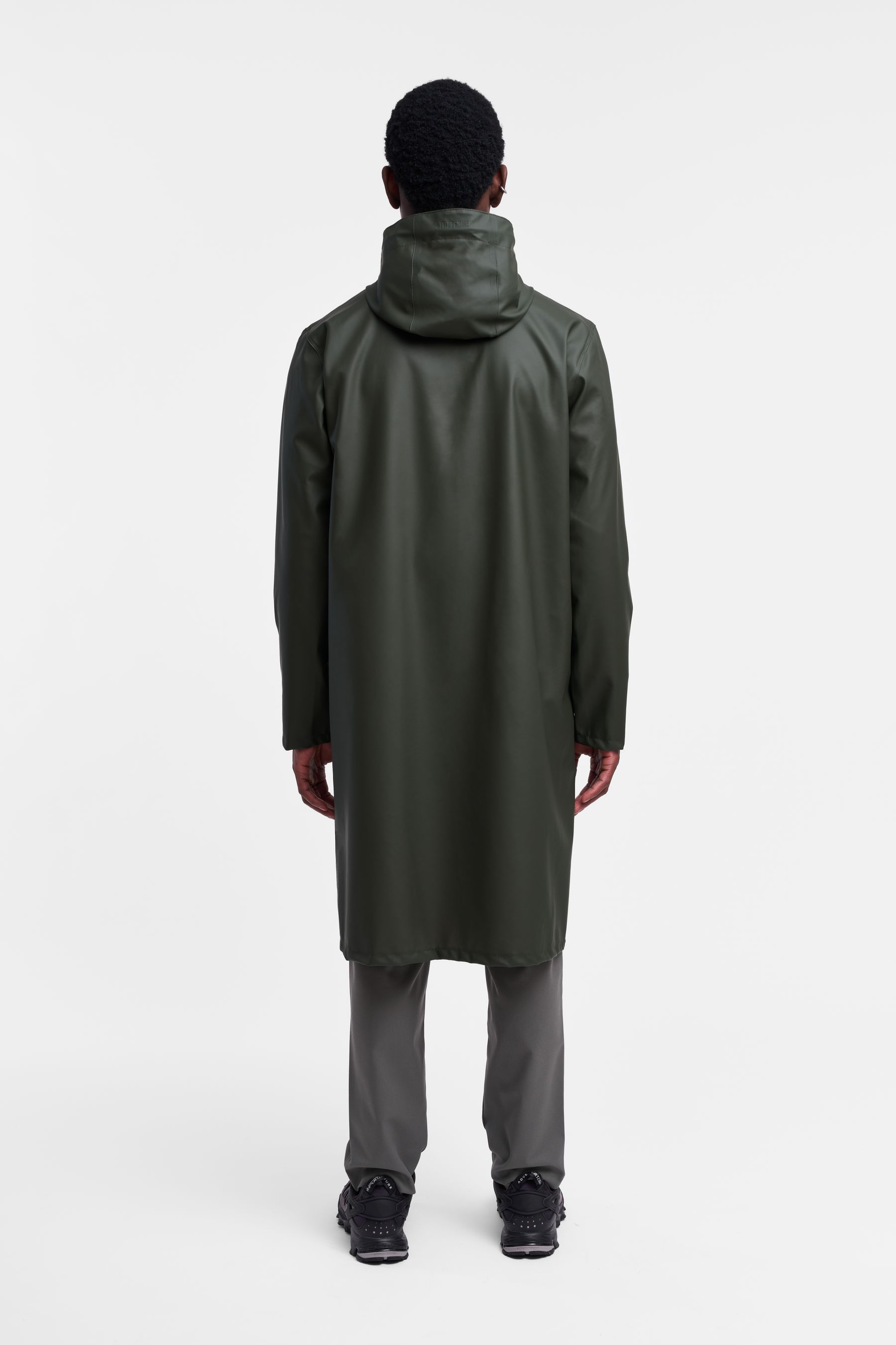 stutterheim camden parka green men jackets parkas