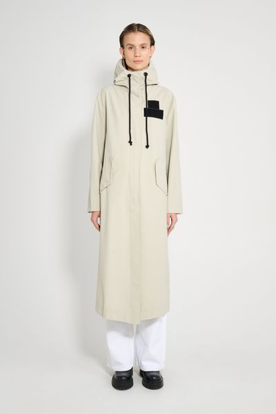 The Raincoats Odyshape ロンT VIVA 別注 L Chatham Matte Raincoat Pelican | STUTTERHEIM US