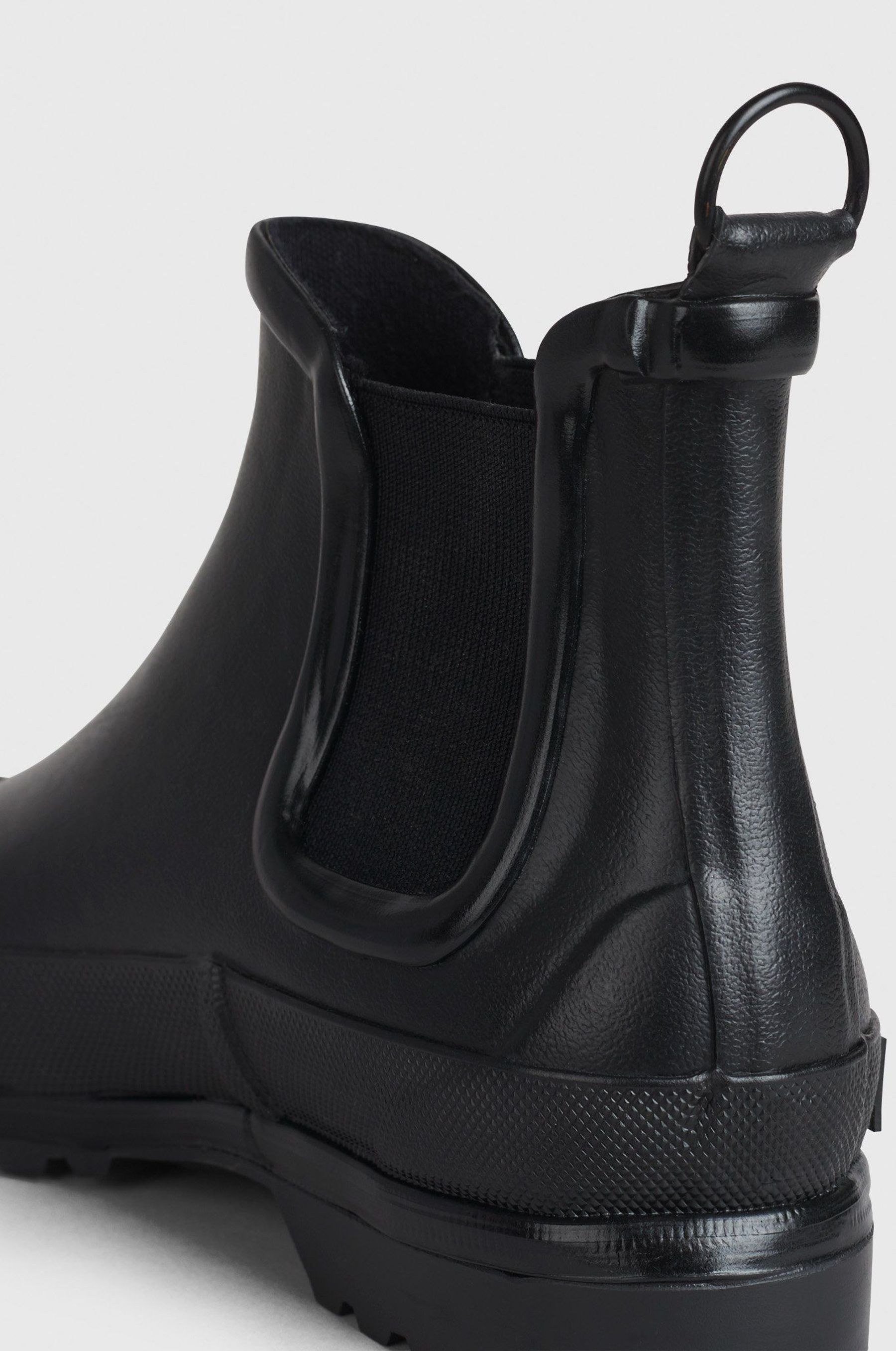 stutterheim chelsea rainwalker black footwear rain-boots