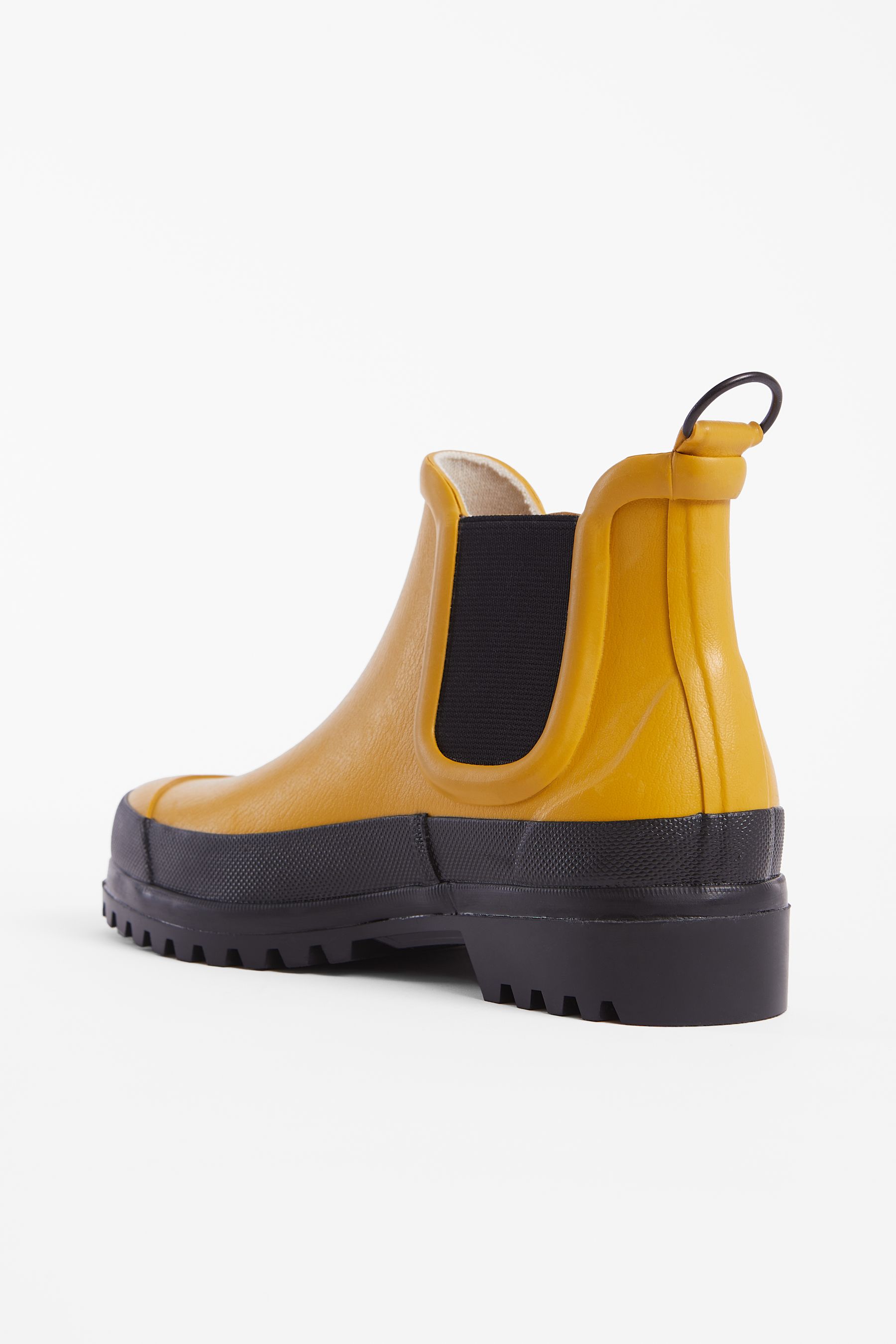 stutterheim chelsea rainwalker chai/black footwear rain-boots