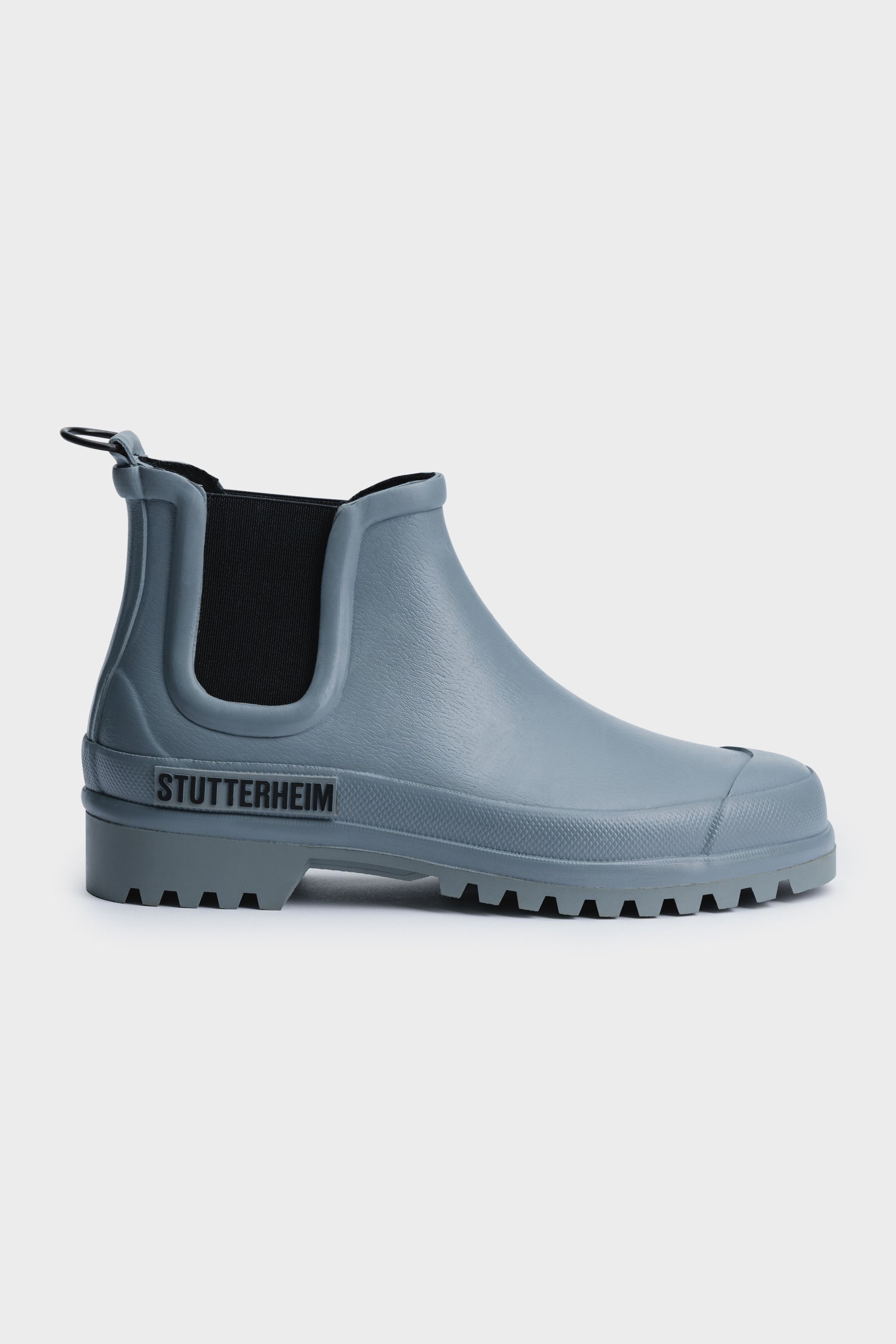 stutterheim chelsea rainwalker charcoal footwear rain-boots