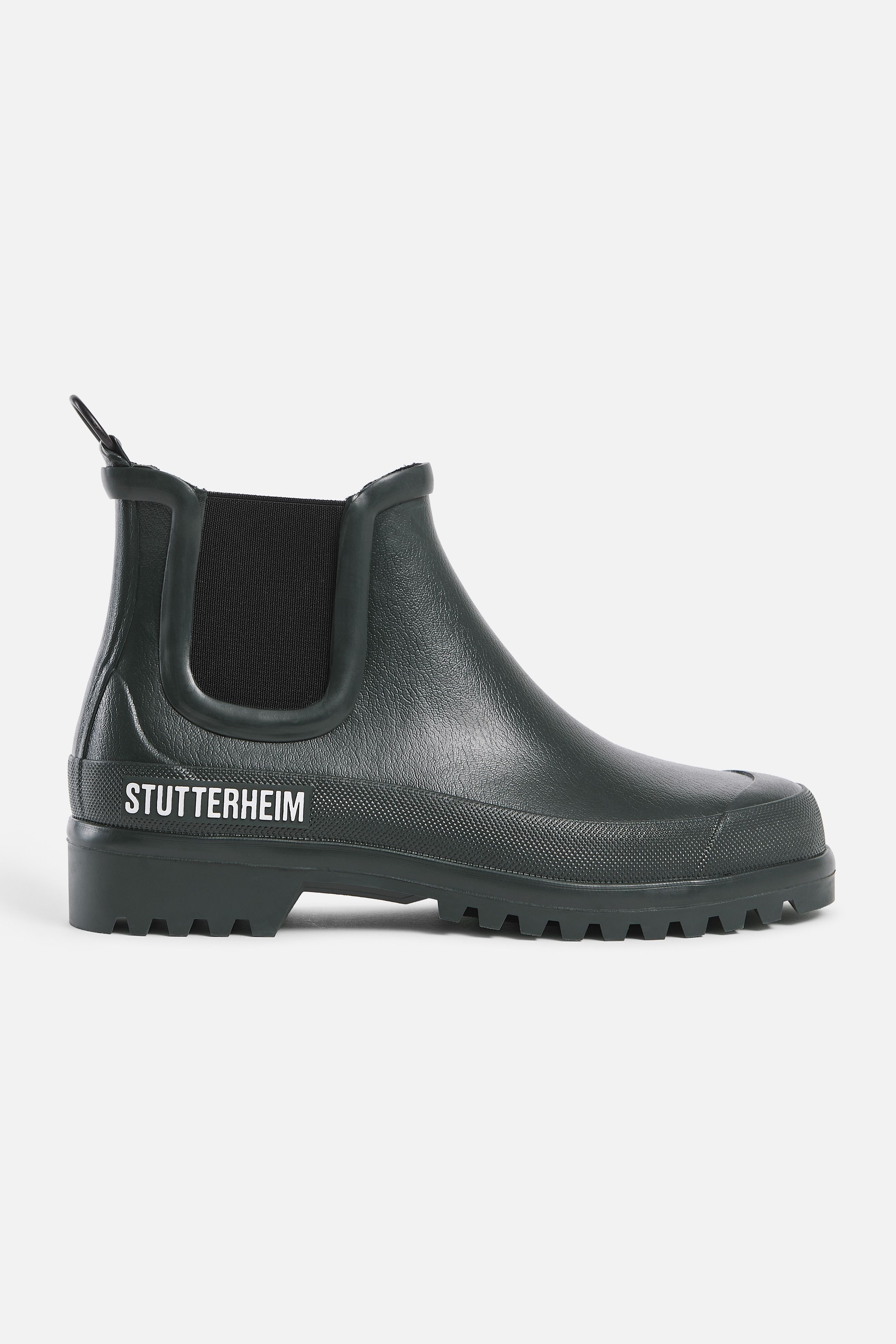 stutterheim chelsea rainwalker dark green footwear rain-boots