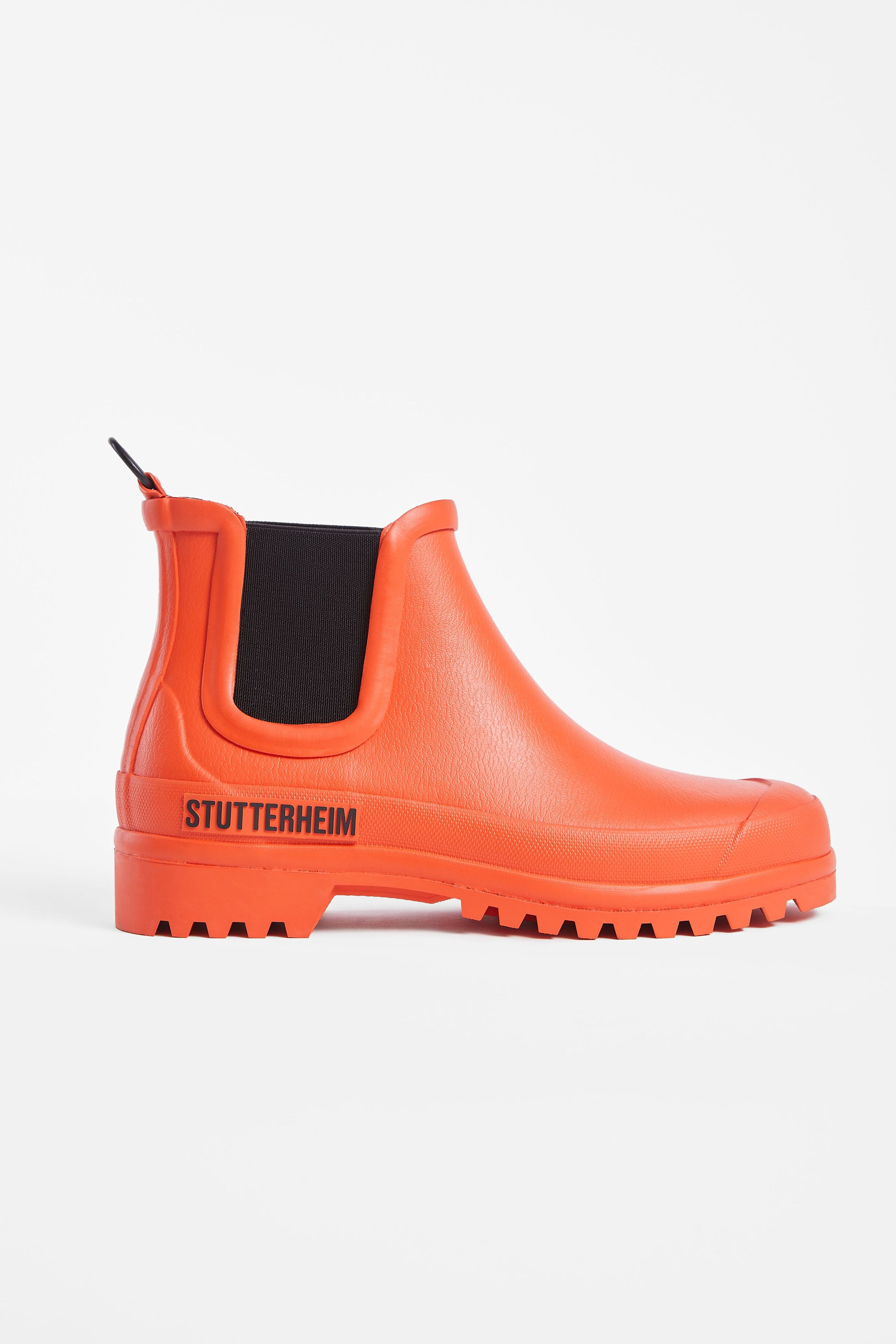 stutterheim chelsea rainwalker fade red footwear rain-boots
