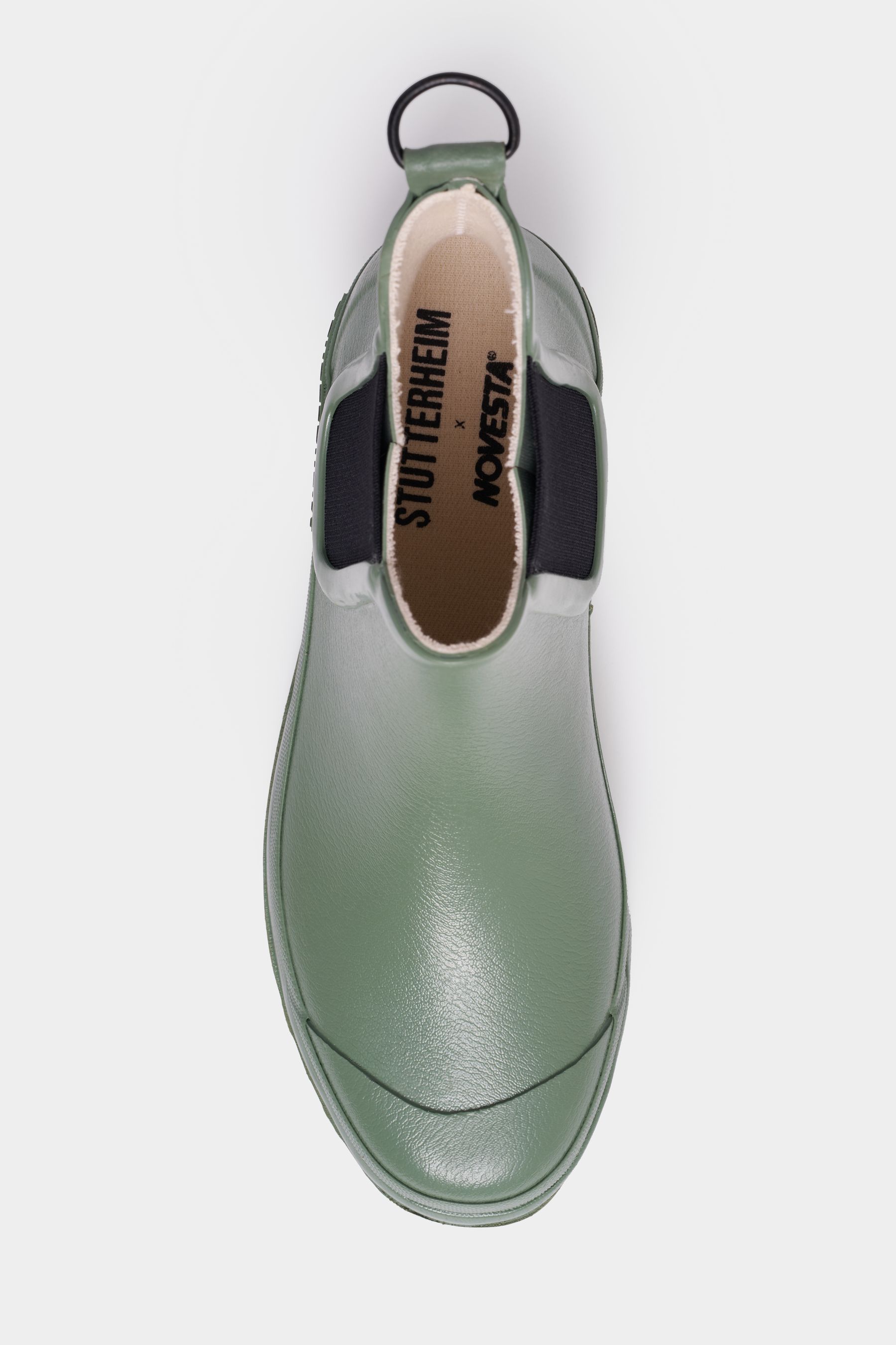 stutterheim chelsea rainwalker loden green footwear chelsea-boots