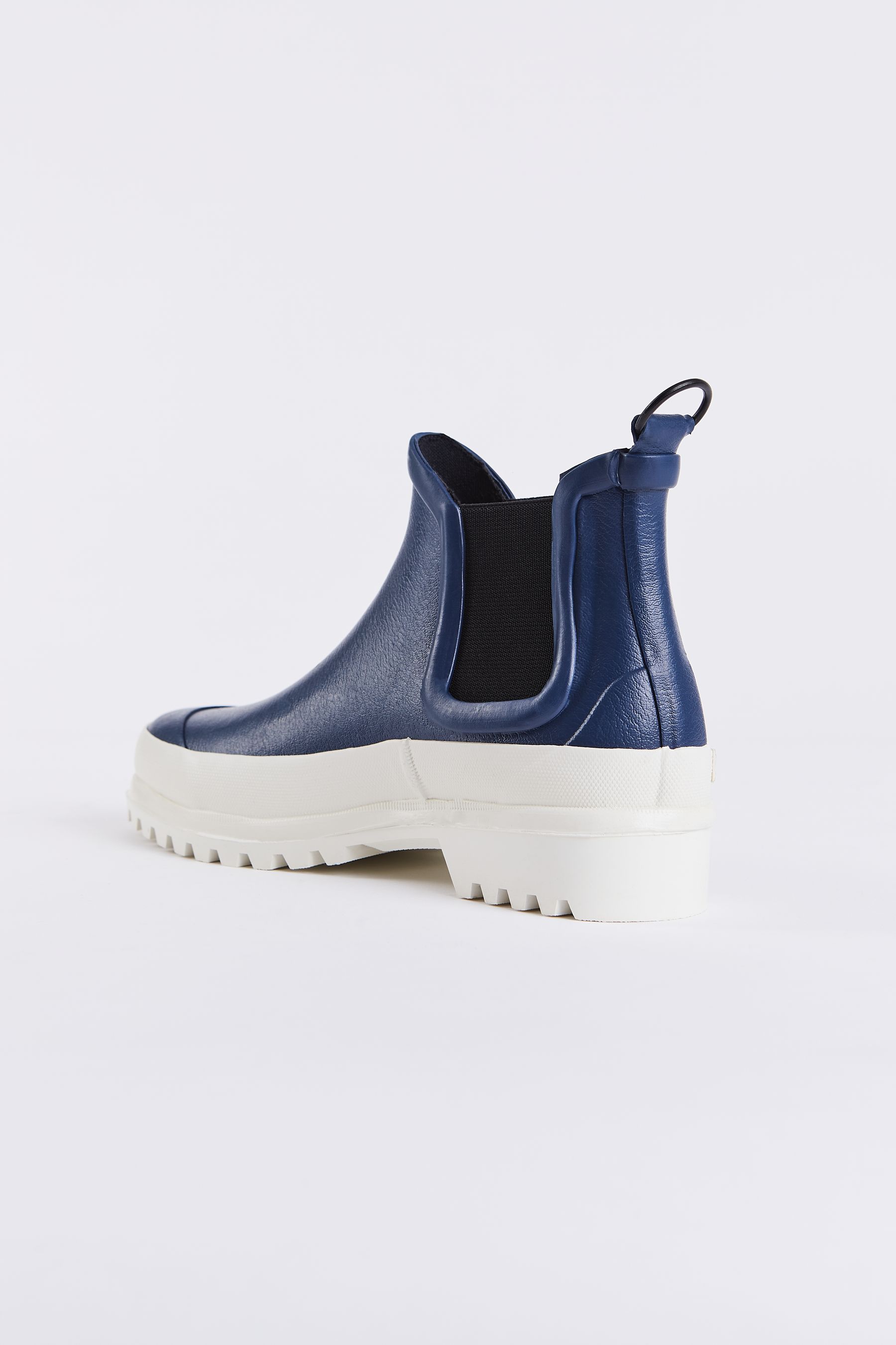 stutterheim chelsea rainwalker navy/white footwear rain-boots