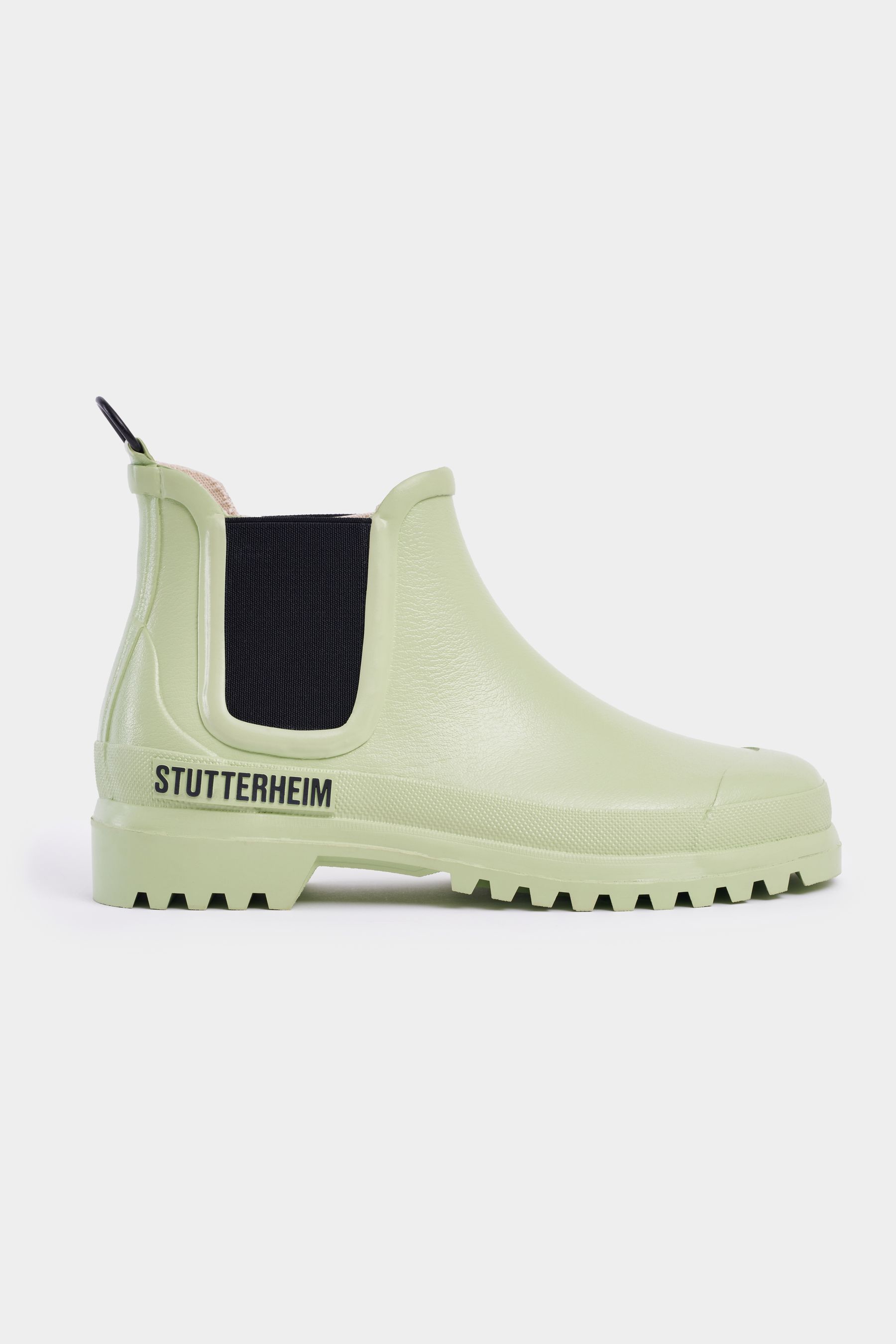 stutterheim chelsea rainwalker seafoam green footwear chelsea-boots