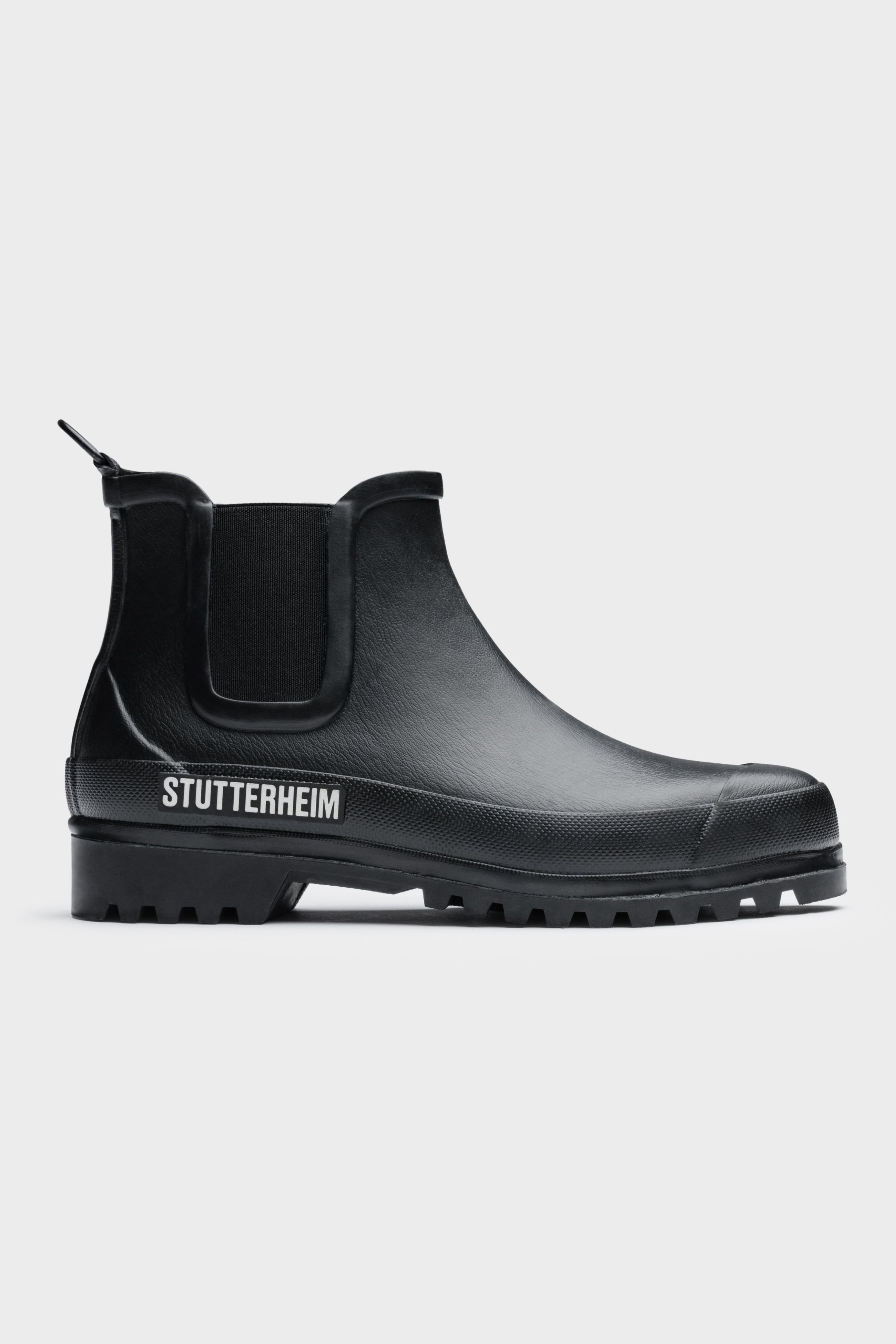 stutterheim chelsea winterwalker black footwear winter-boots