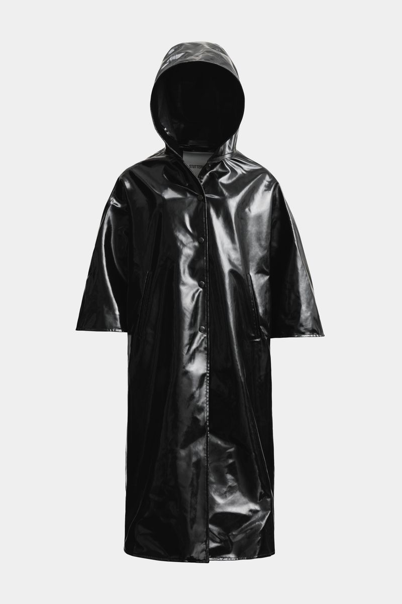 Stutterheim Concert Print Opal Poncho