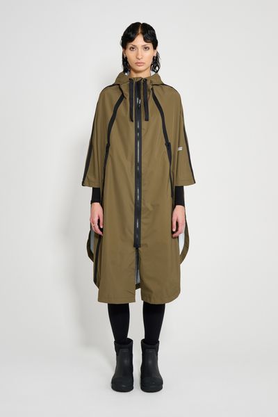 Concert Tape Poncho Green | STUTTERHEIM US