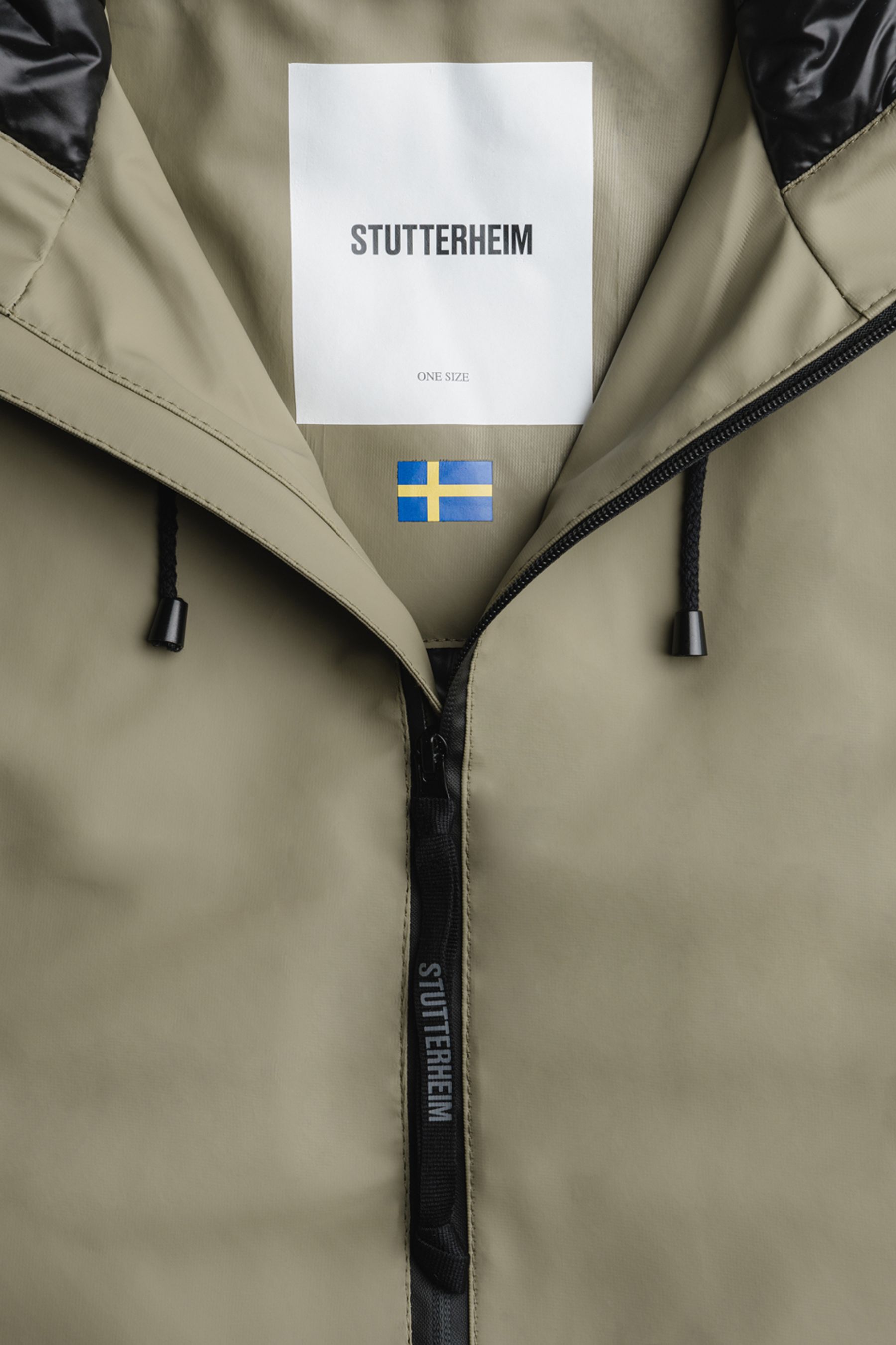 stutterheim concert winter poncho aloe women jackets winter-coats