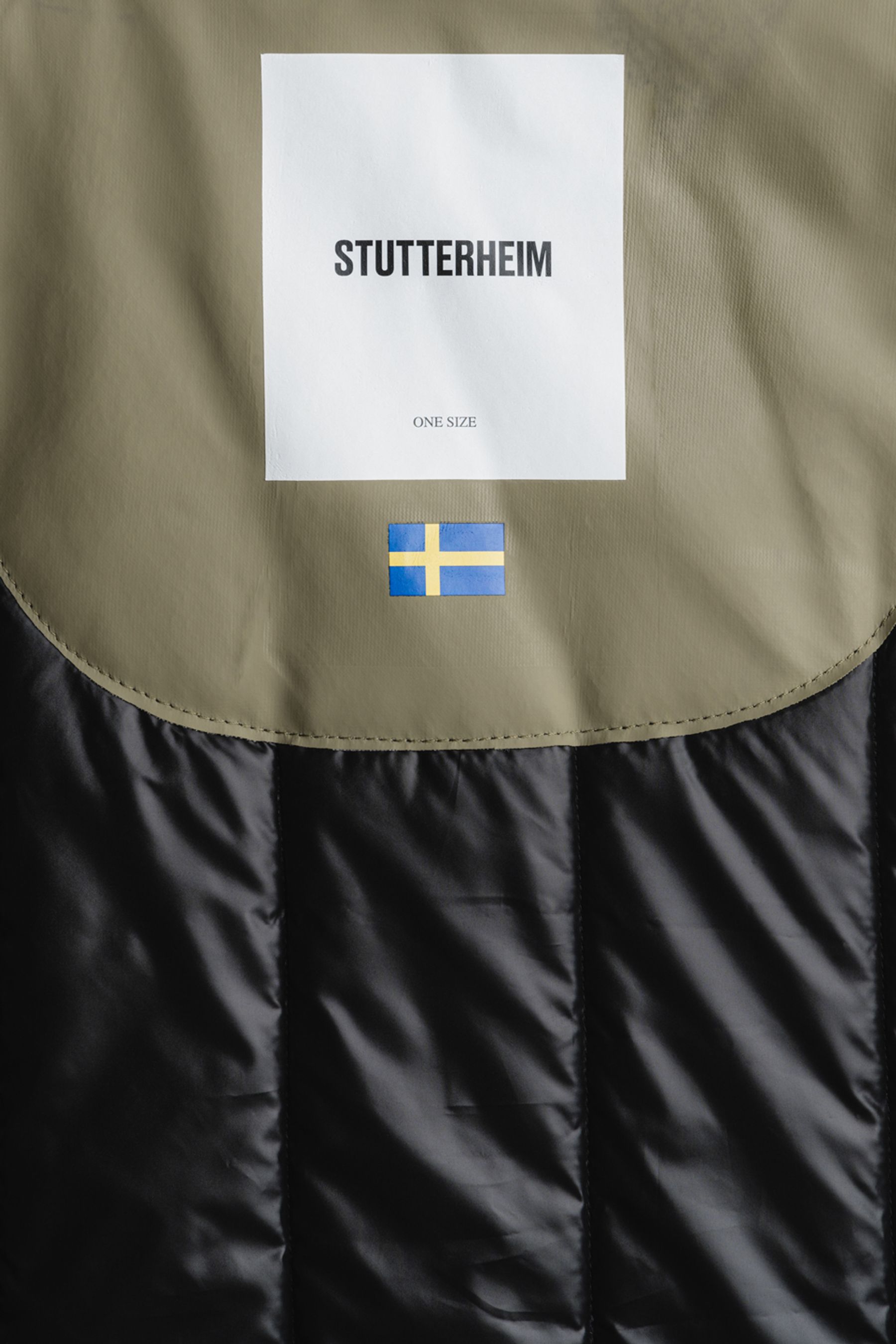 stutterheim concert winter poncho aloe women jackets winter-coats