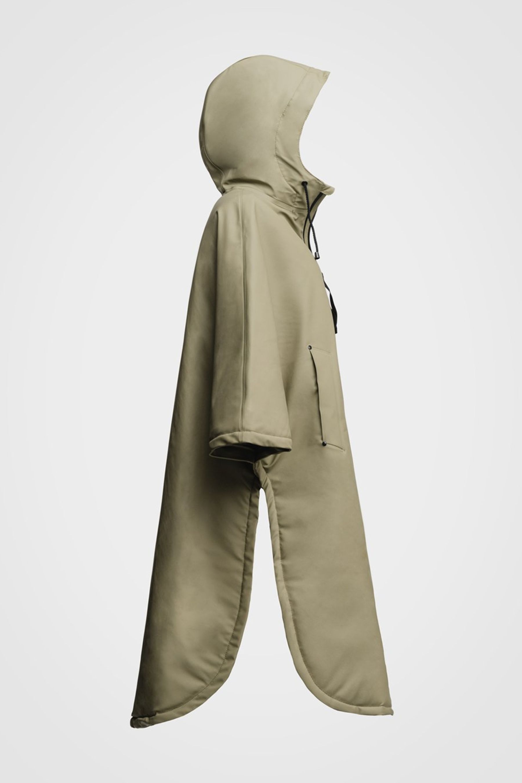stutterheim concert winter poncho aloe women jackets winter-coats