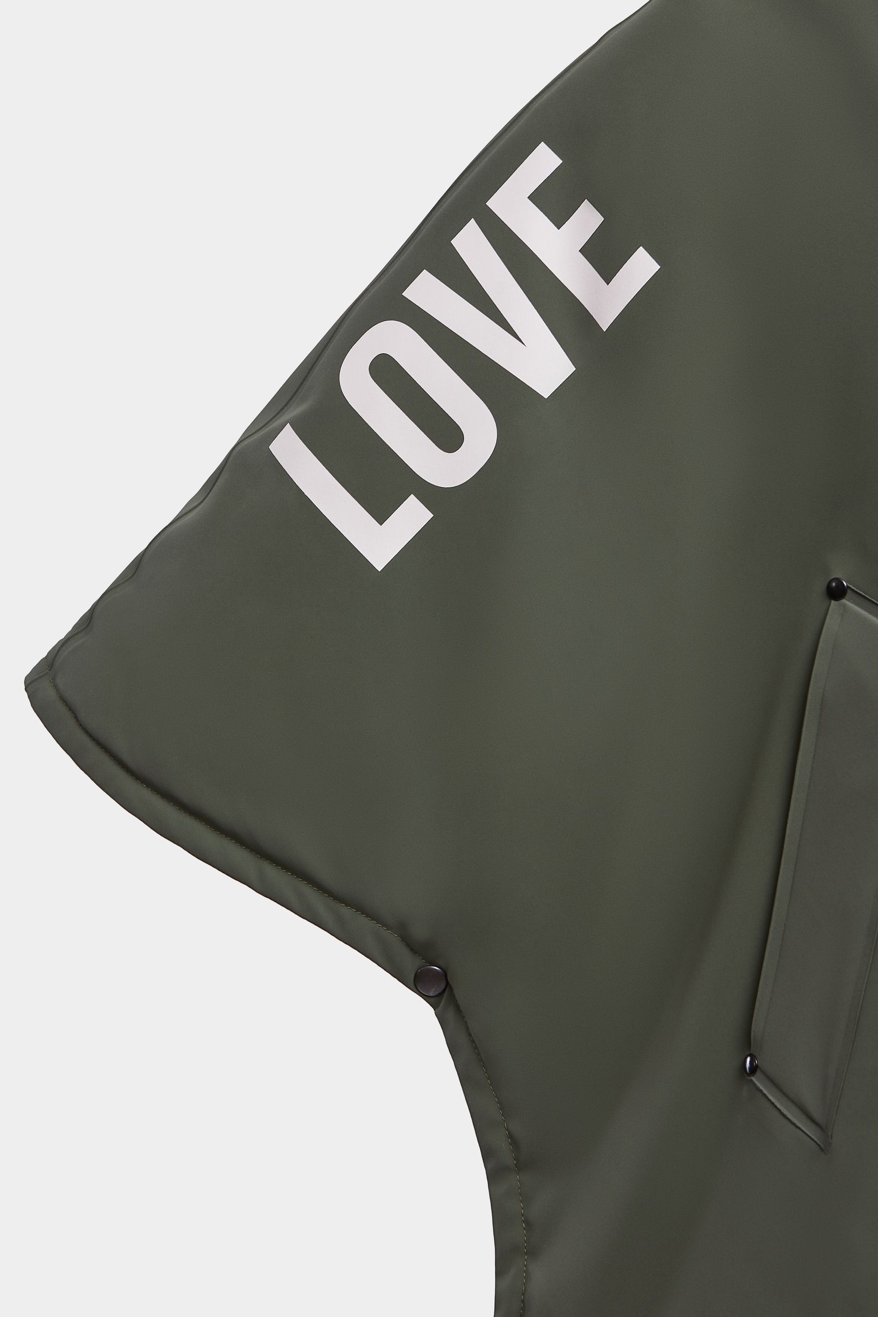 stutterheim concert matte winter poncho dark green women jackets ponchos