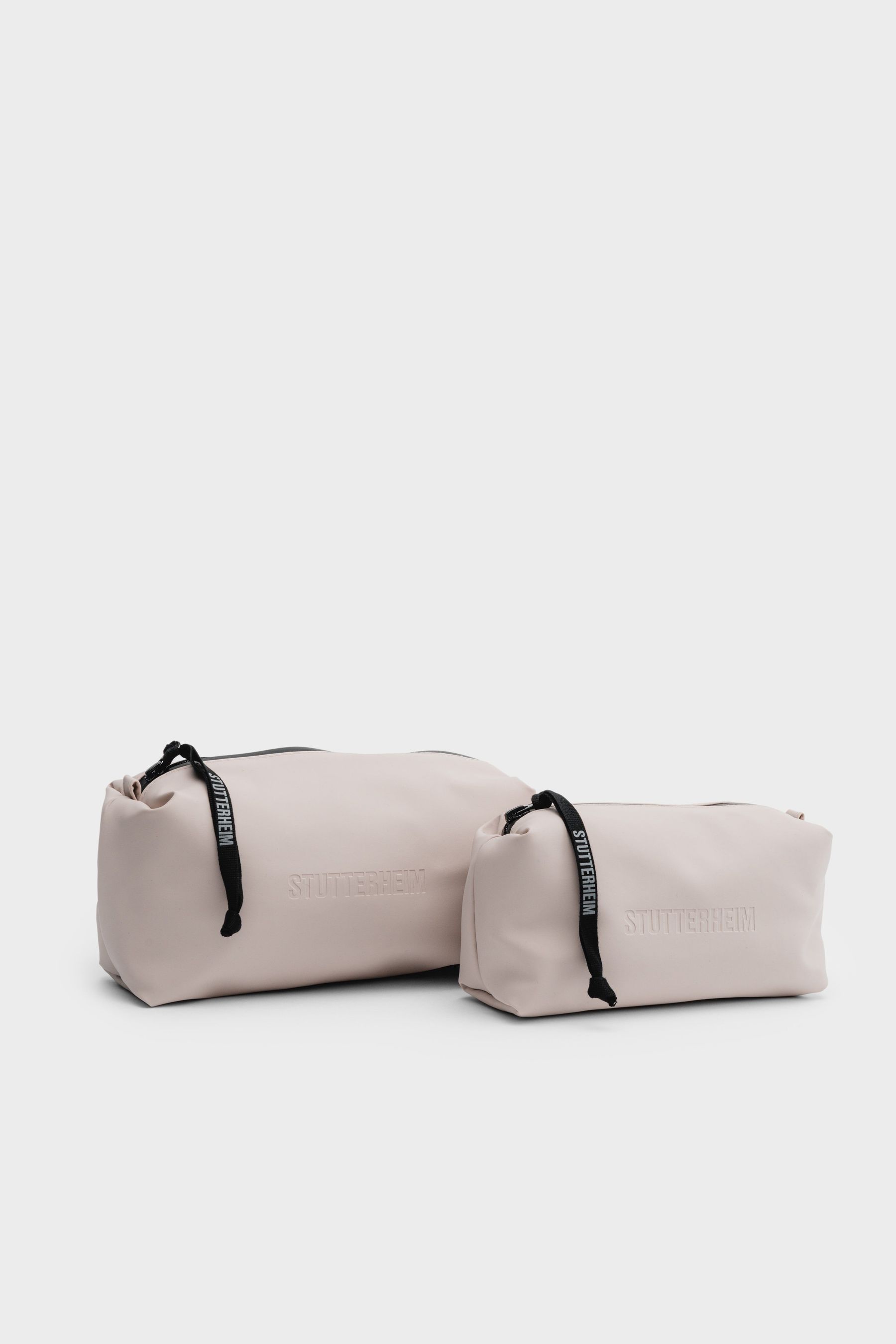 stutterheim container large wash bag light sand accessories bags wash-bags