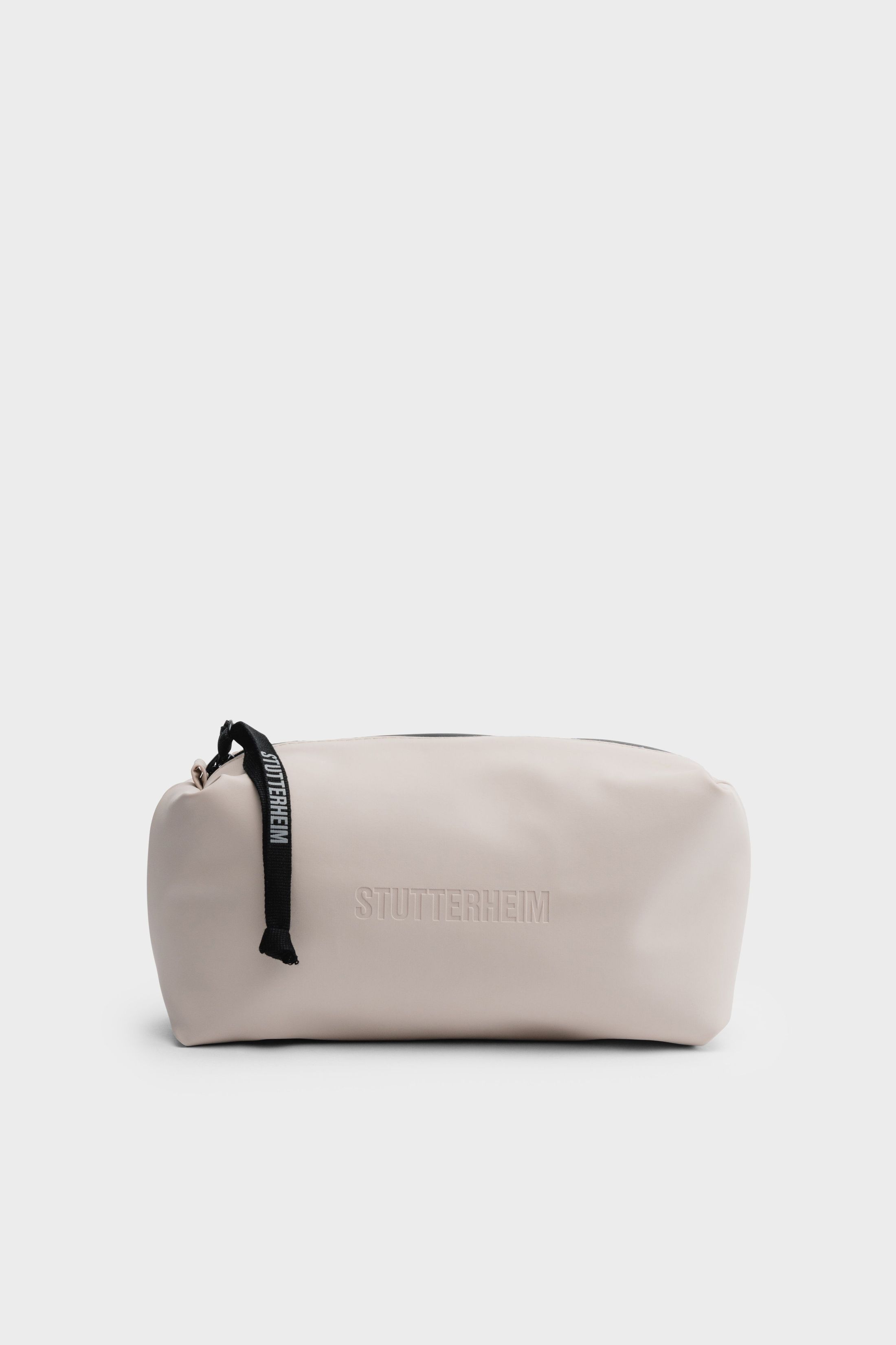 stutterheim container large wash bag light sand accessories bags wash-bags