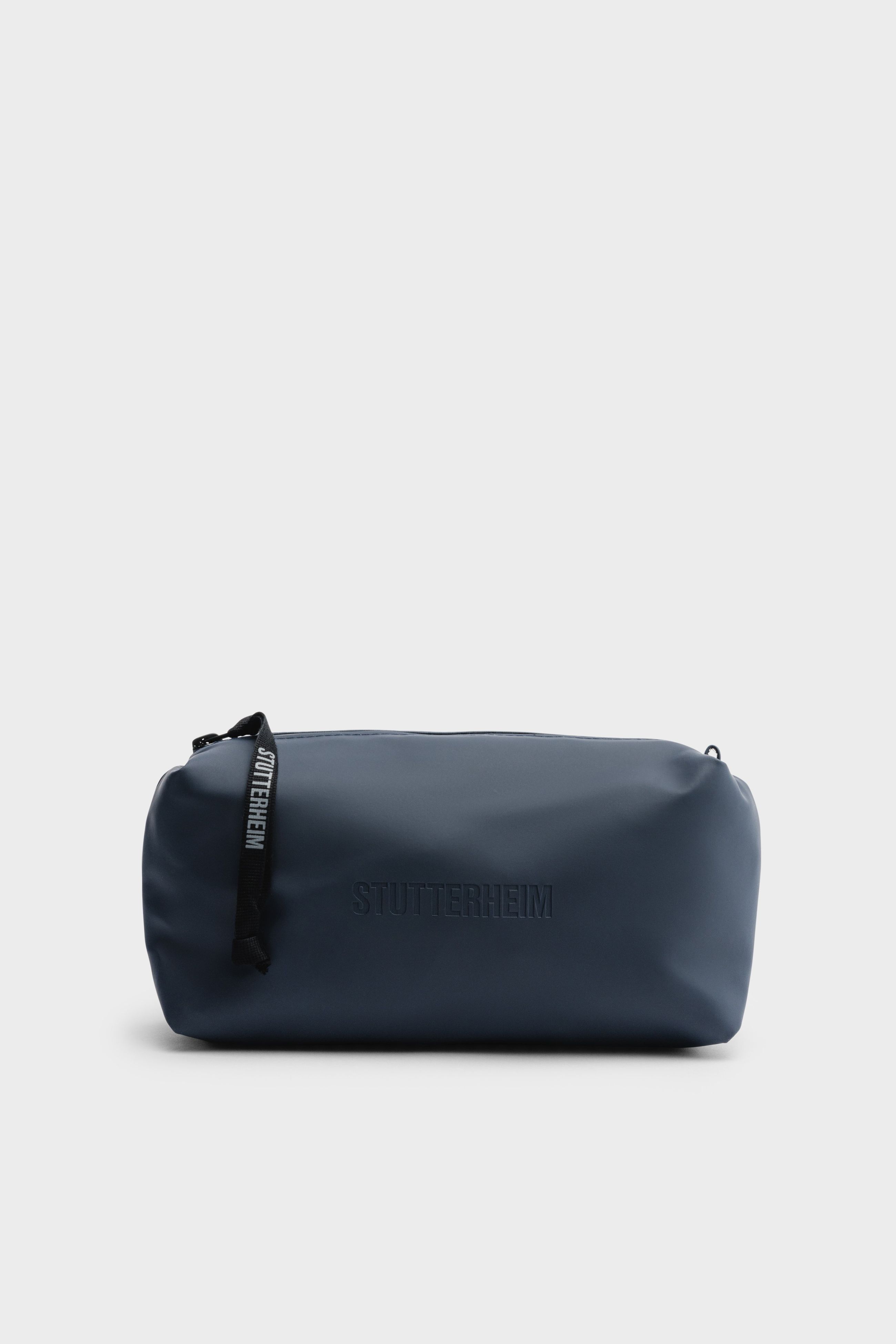 stutterheim container large wash bag navy accessories bags wash-bags