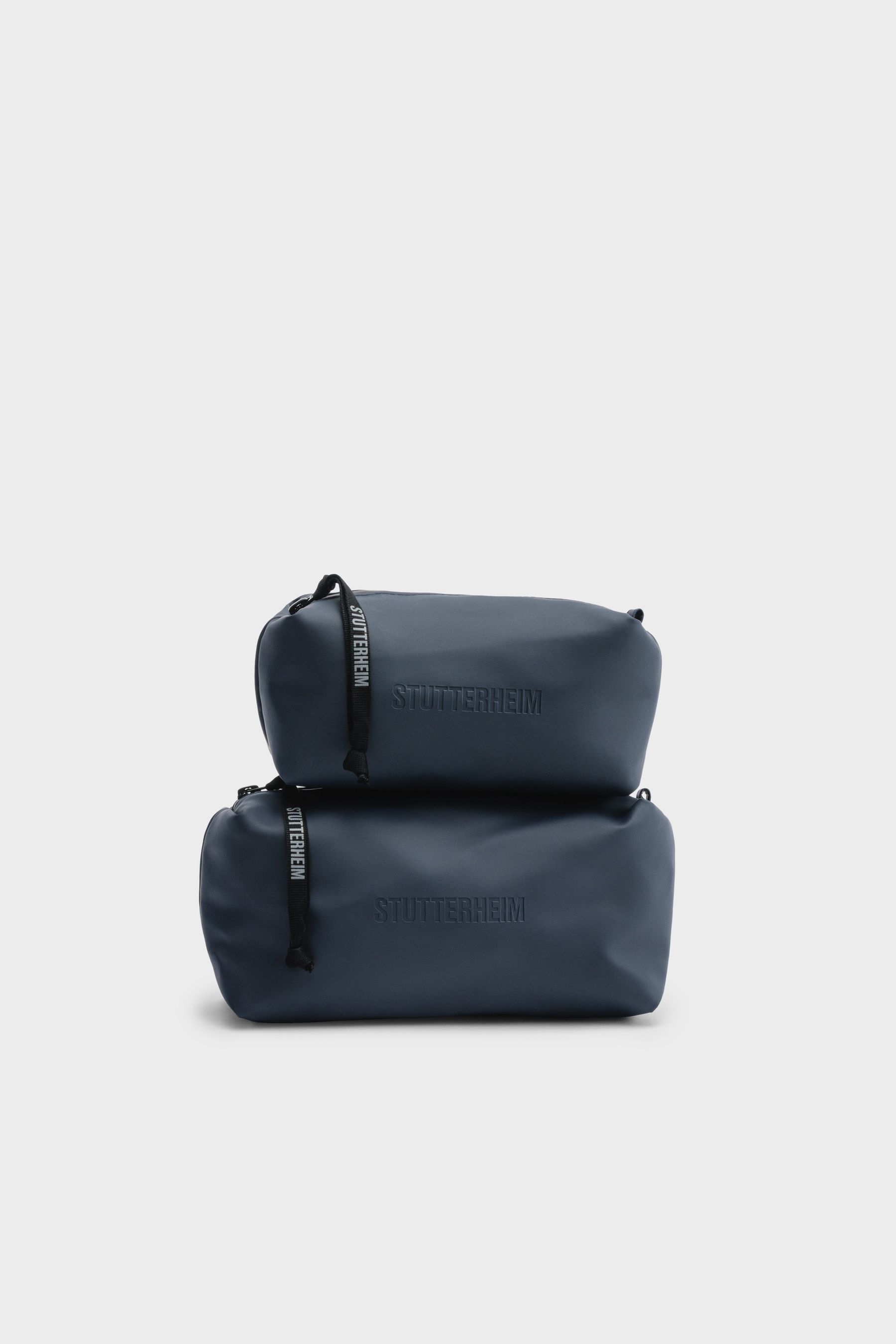 stutterheim container large wash bag navy accessories bags wash-bags