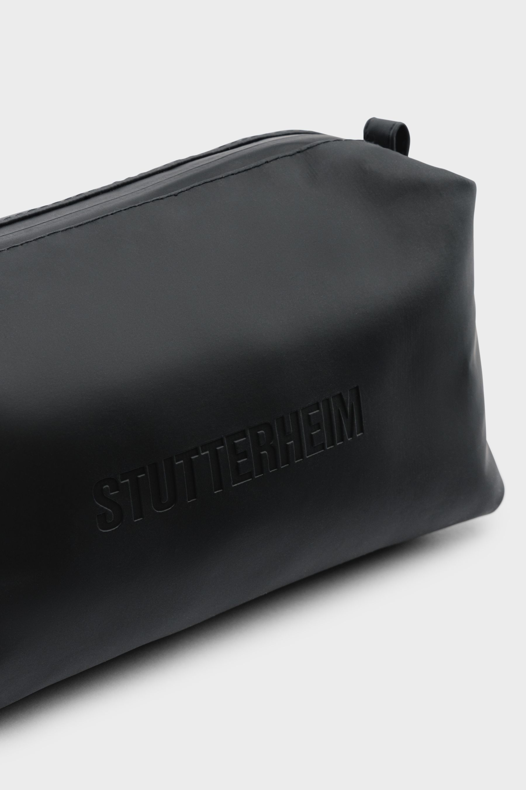 stutterheim container small wash bag black accessories bags wash-bags