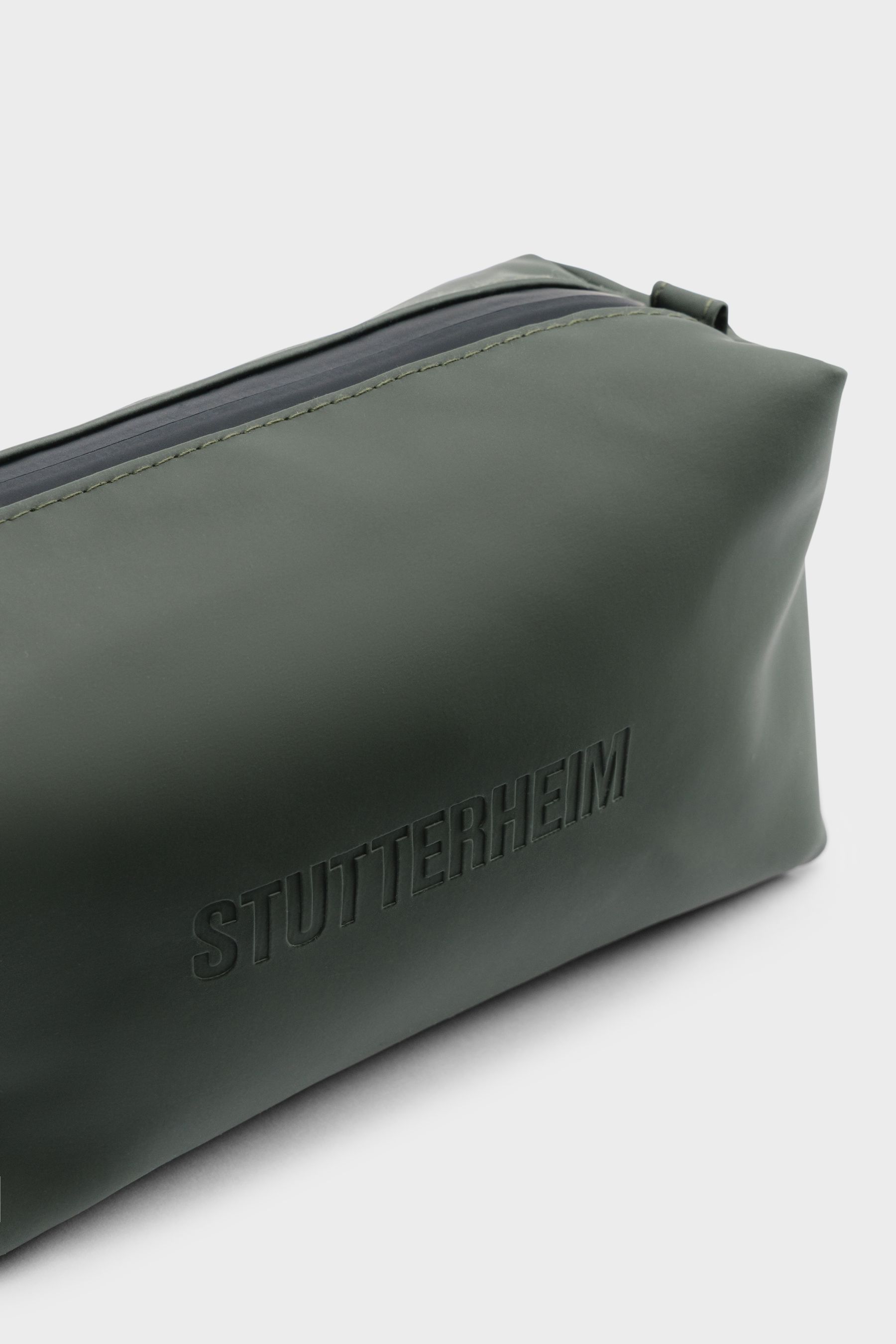 stutterheim container small wash bag green accessories bags wash-bags