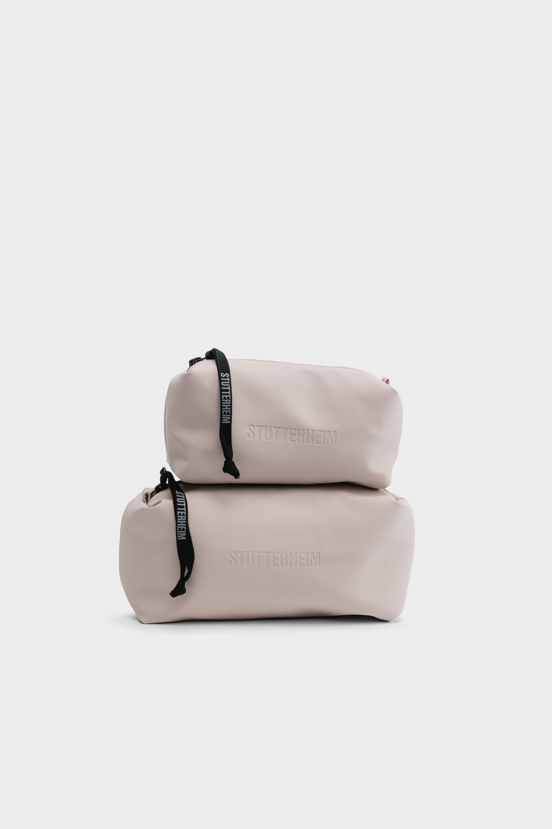 stutterheim container small wash bag light sand accessories bags wash-bags