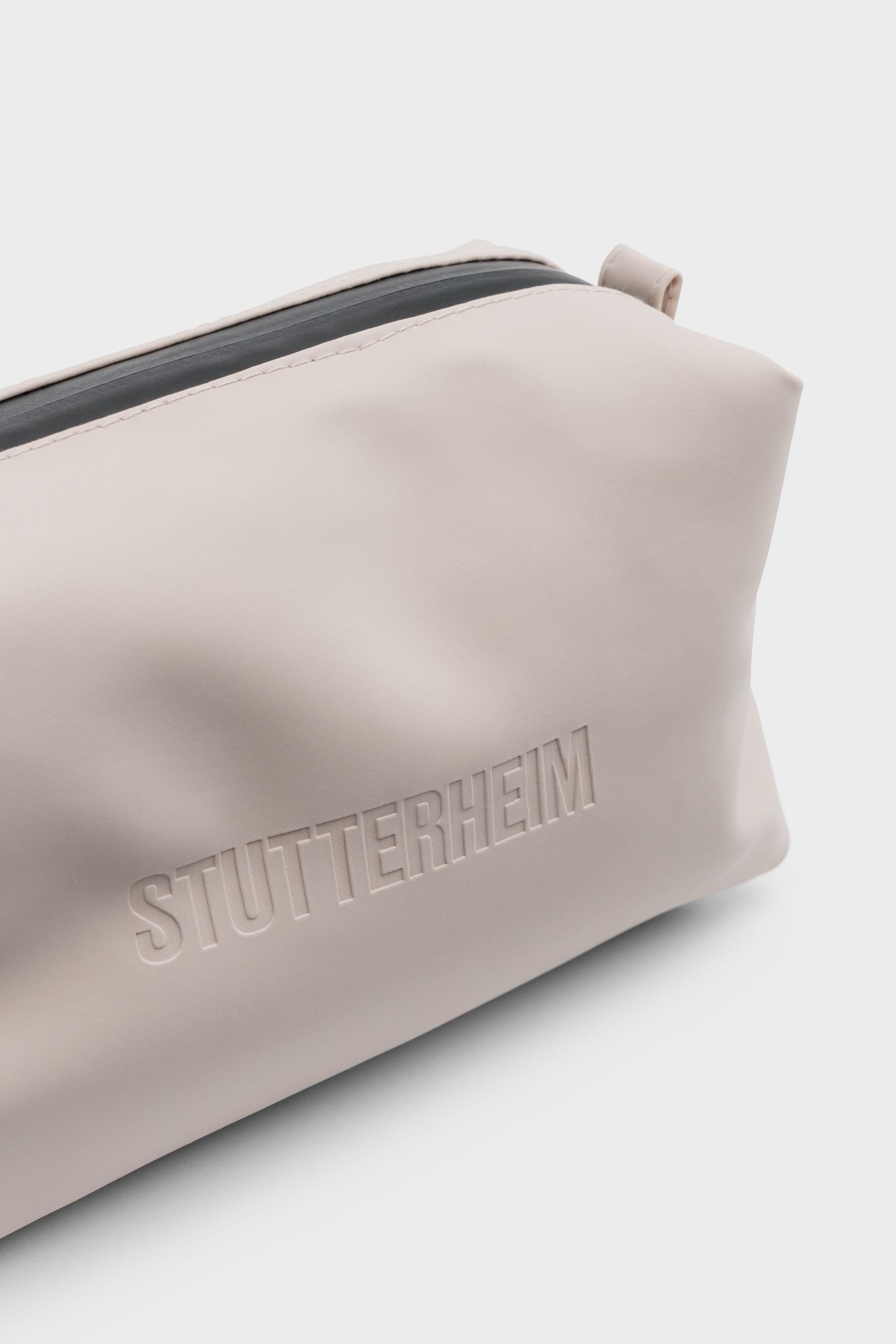 stutterheim container small wash bag light sand accessories bags wash-bags