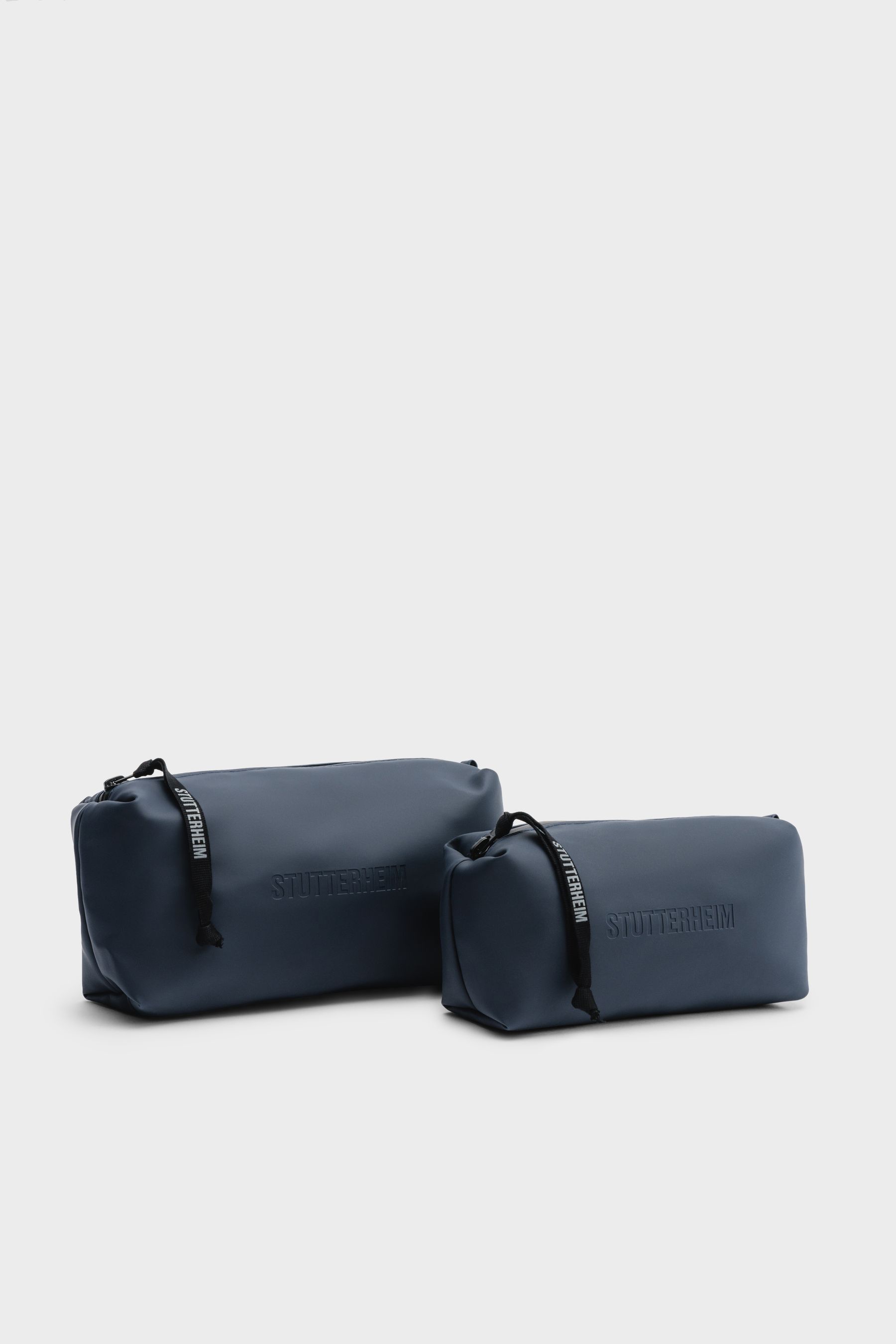 stutterheim container small wash bag navy accessories bags wash-bags