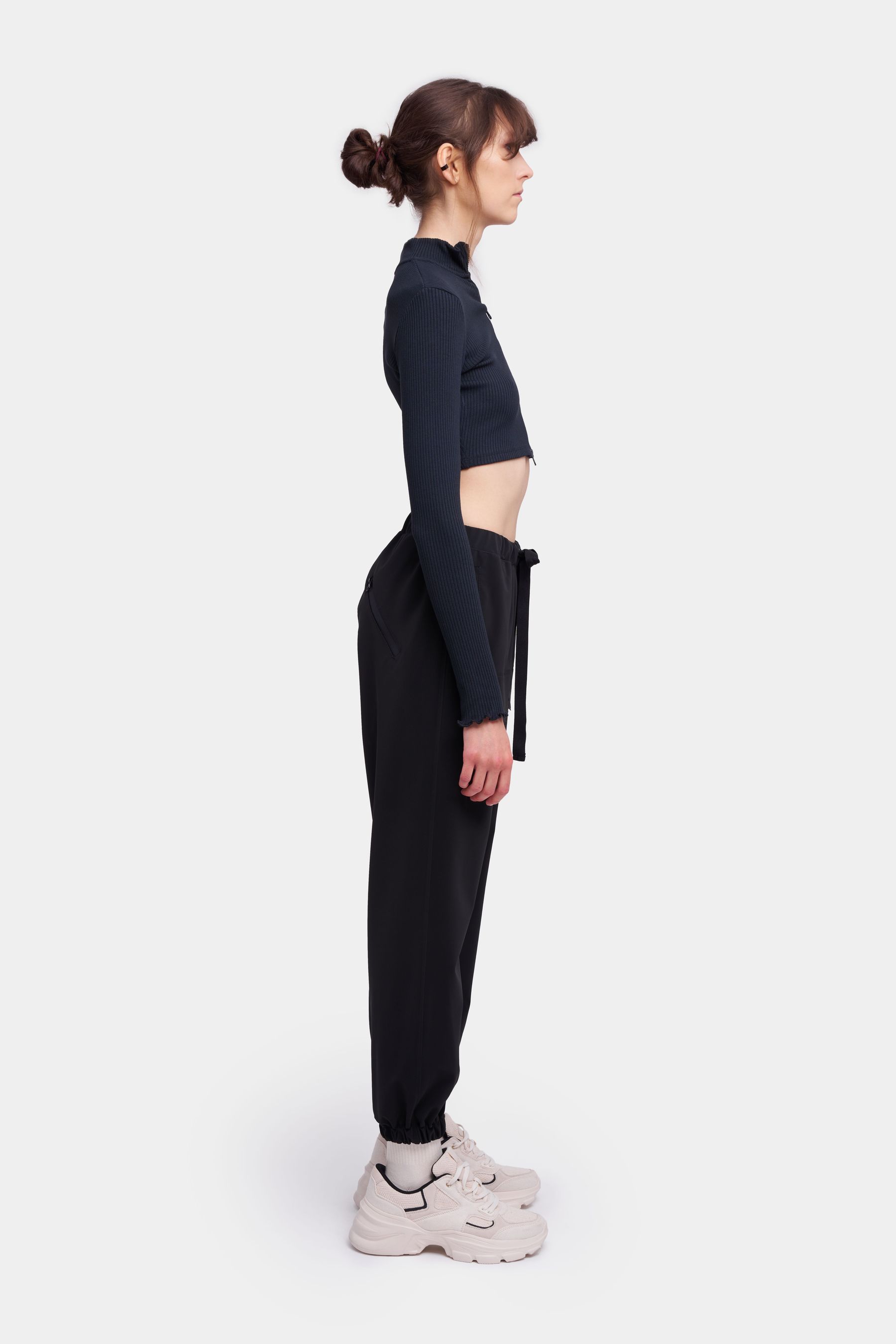 stutterheim dala trousers black women bottoms