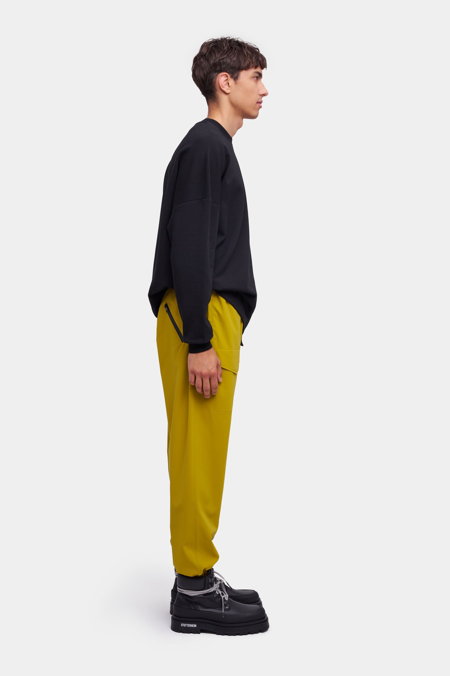 stutterheim dala trousers gold women bottoms