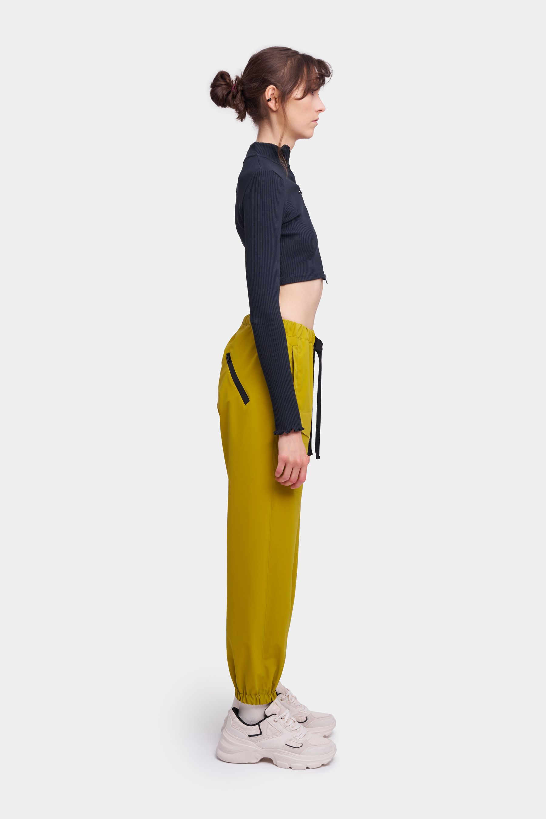 stutterheim dala trousers gold women bottoms