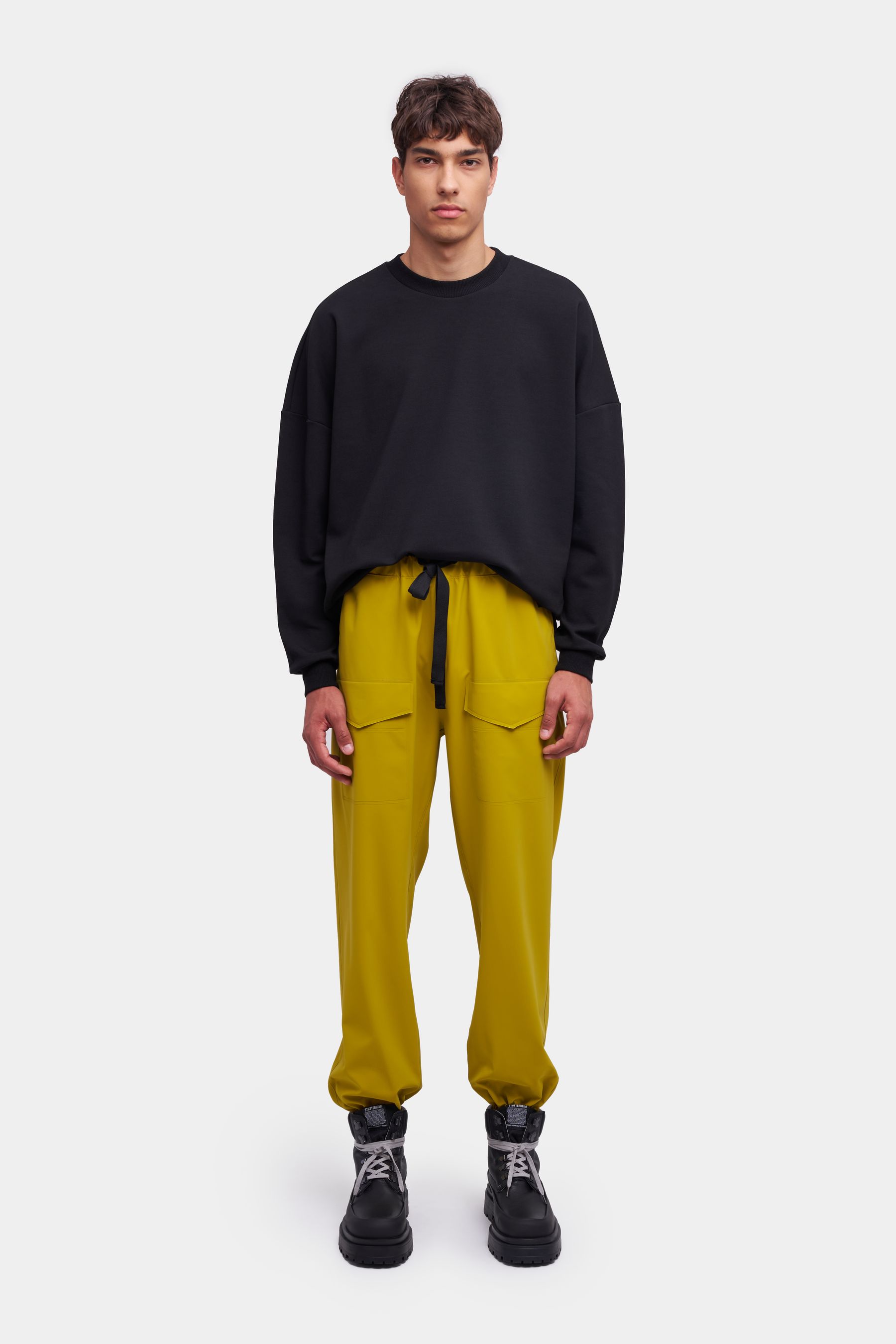 stutterheim dala trousers gold women bottoms