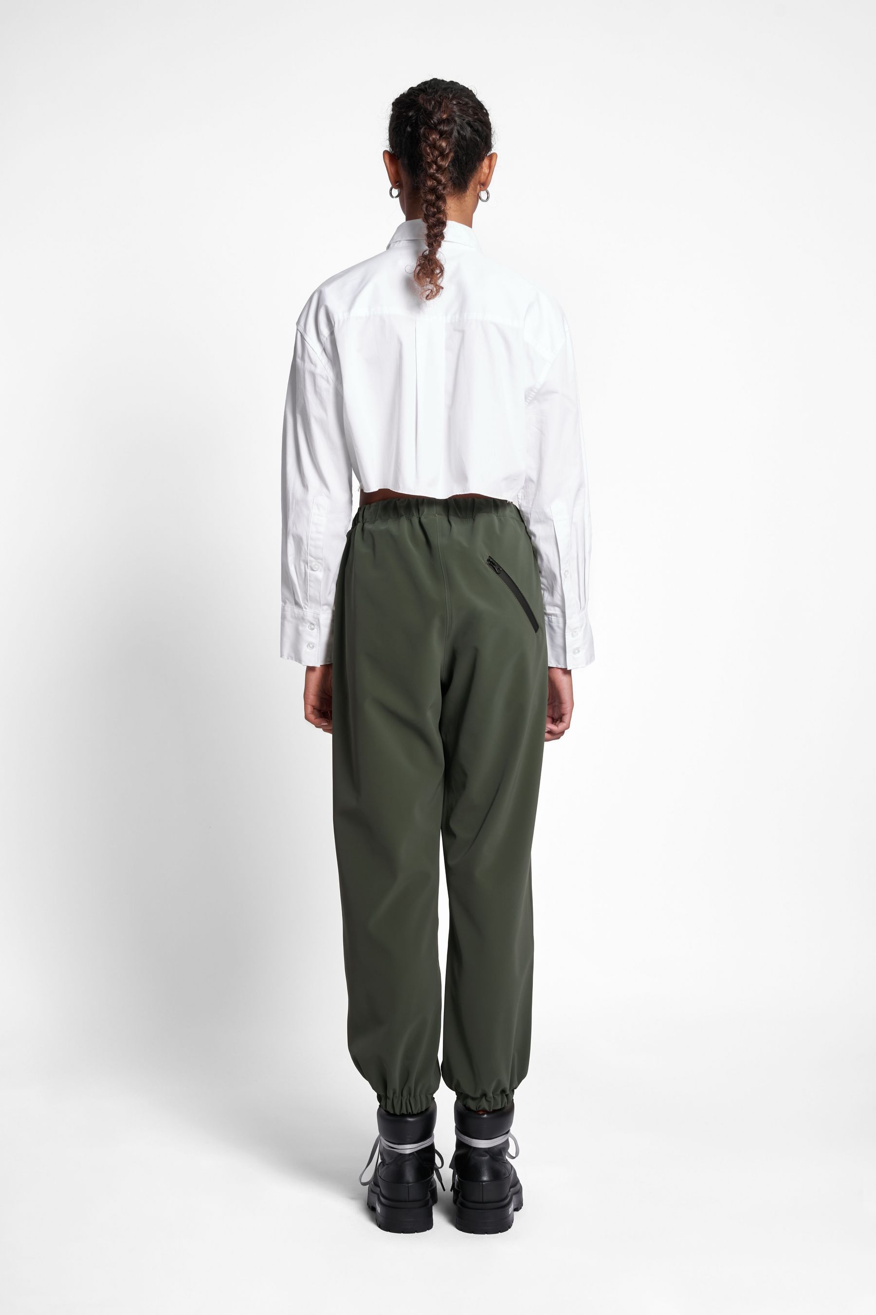 stutterheim dala matte trousers green men