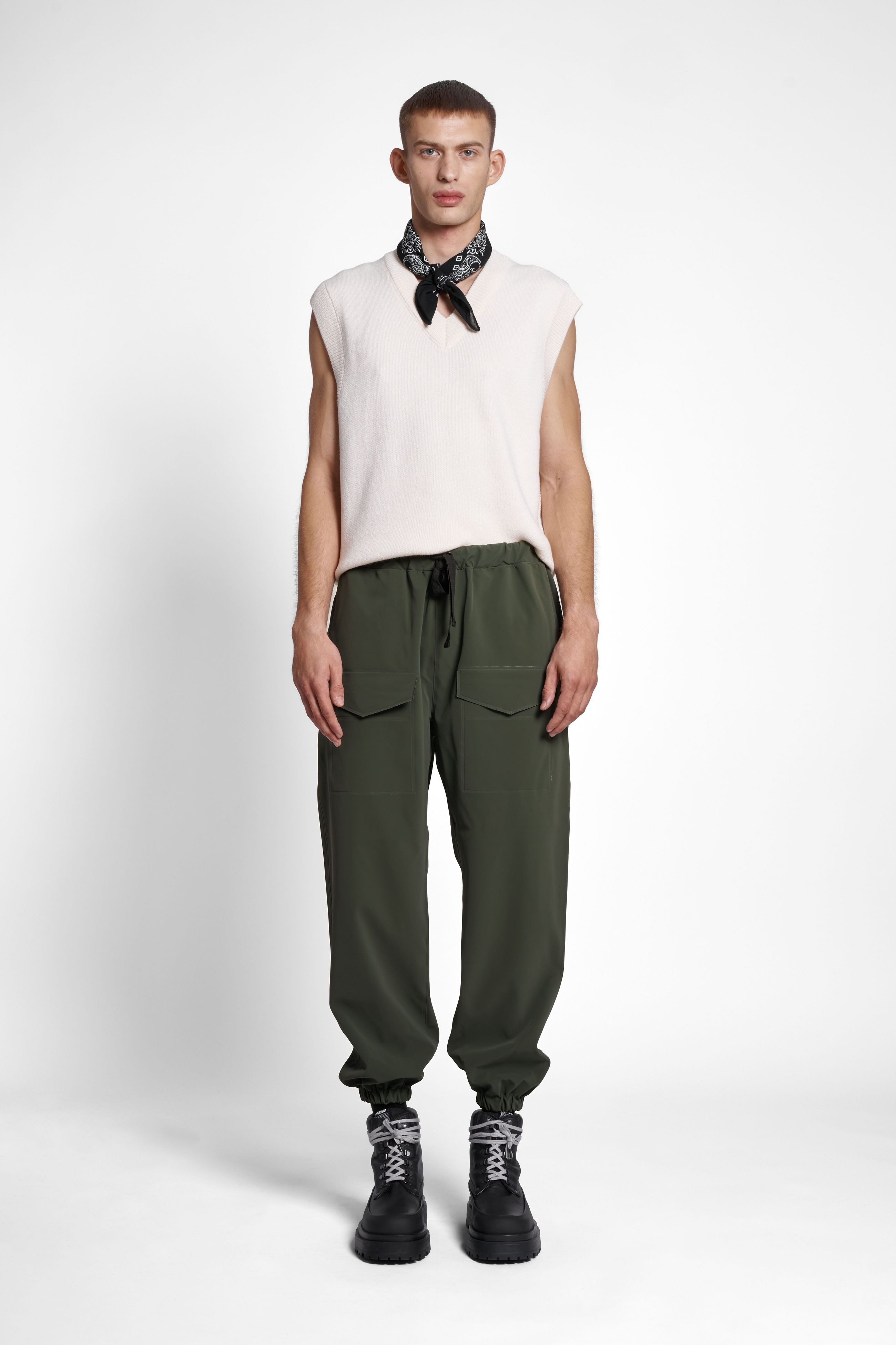 stutterheim dala matte trousers green men