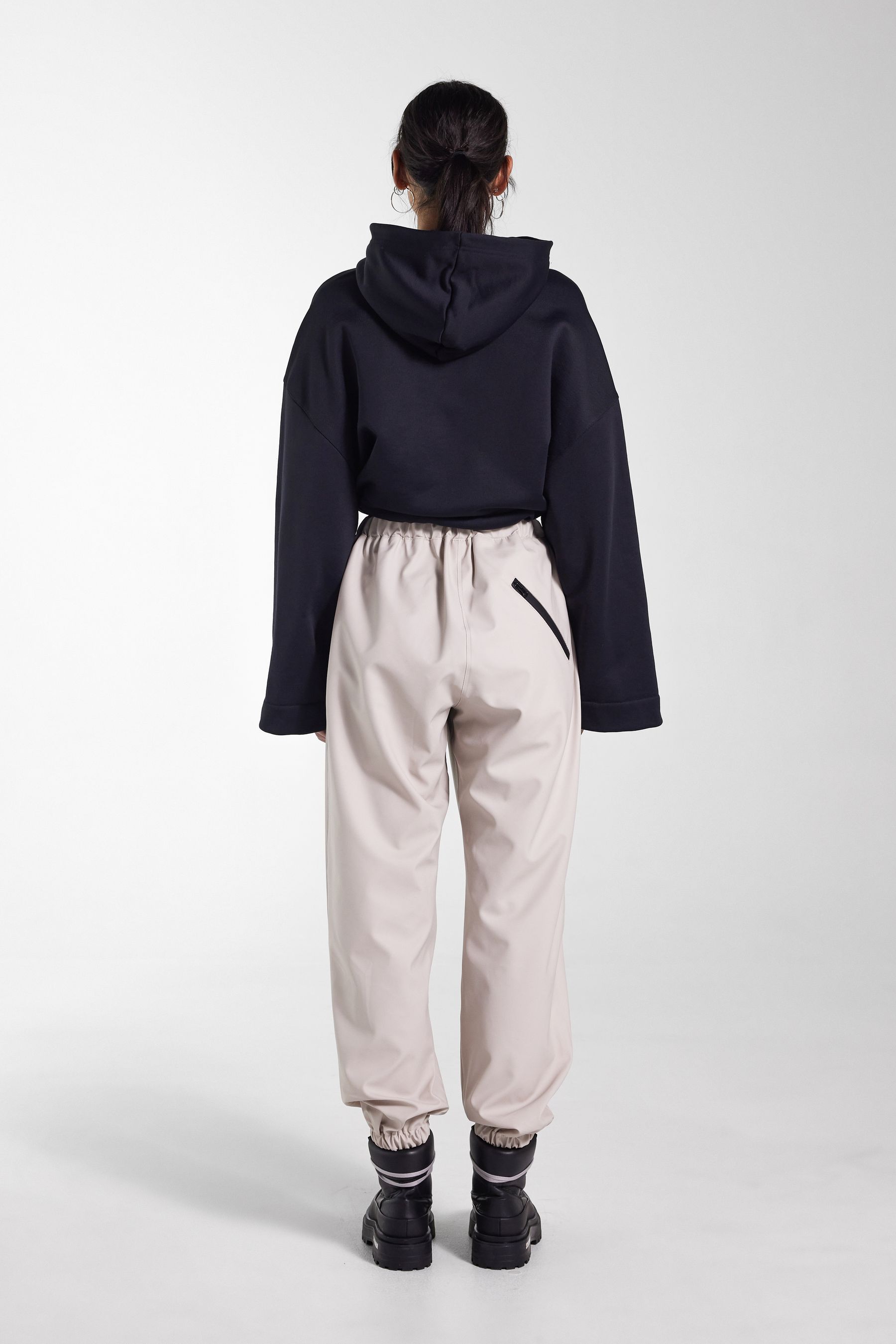 stutterheim dala trousers light sand women bottoms