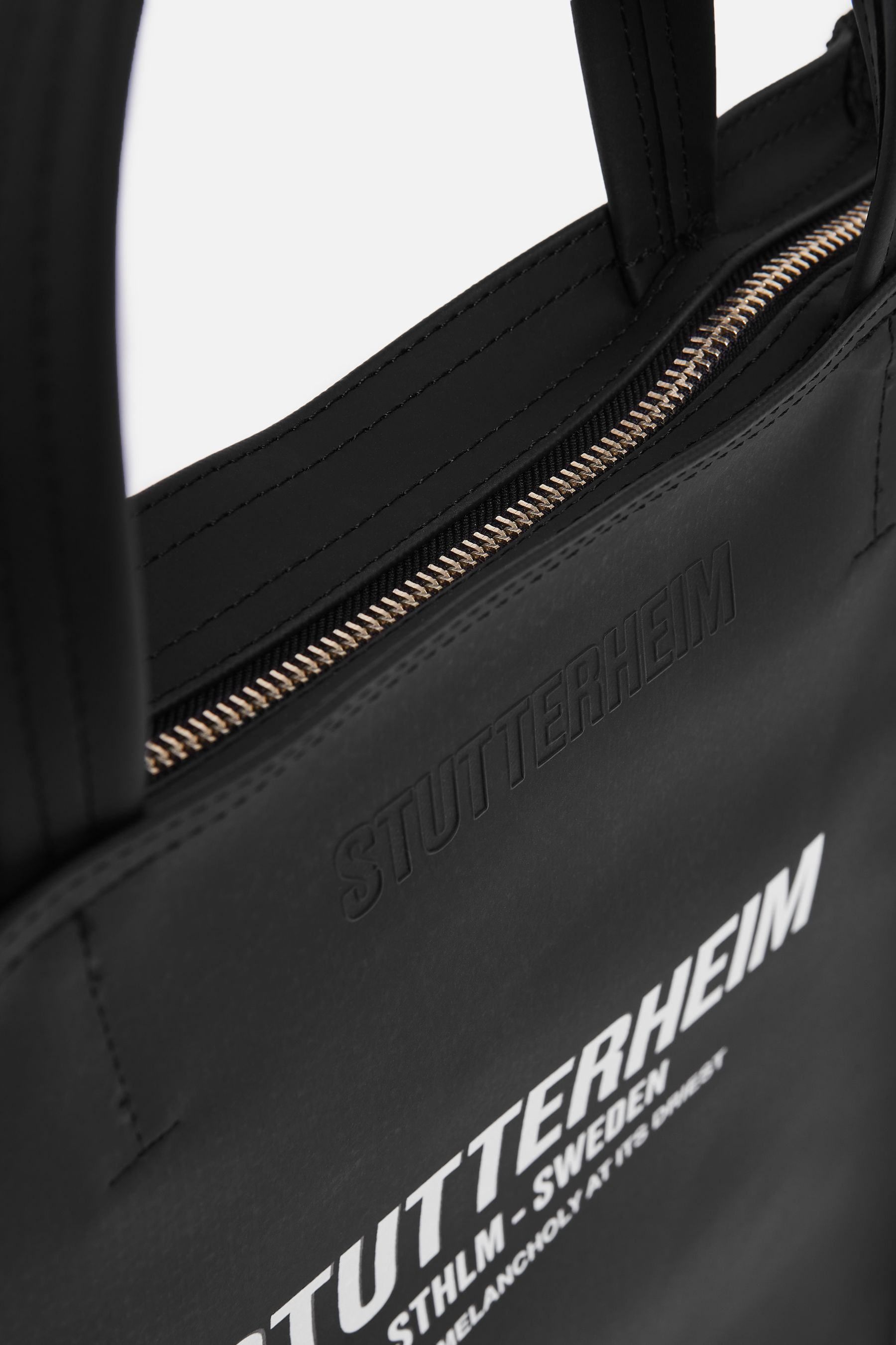 stutterheim djursholm bag black accessories bags tote-bags