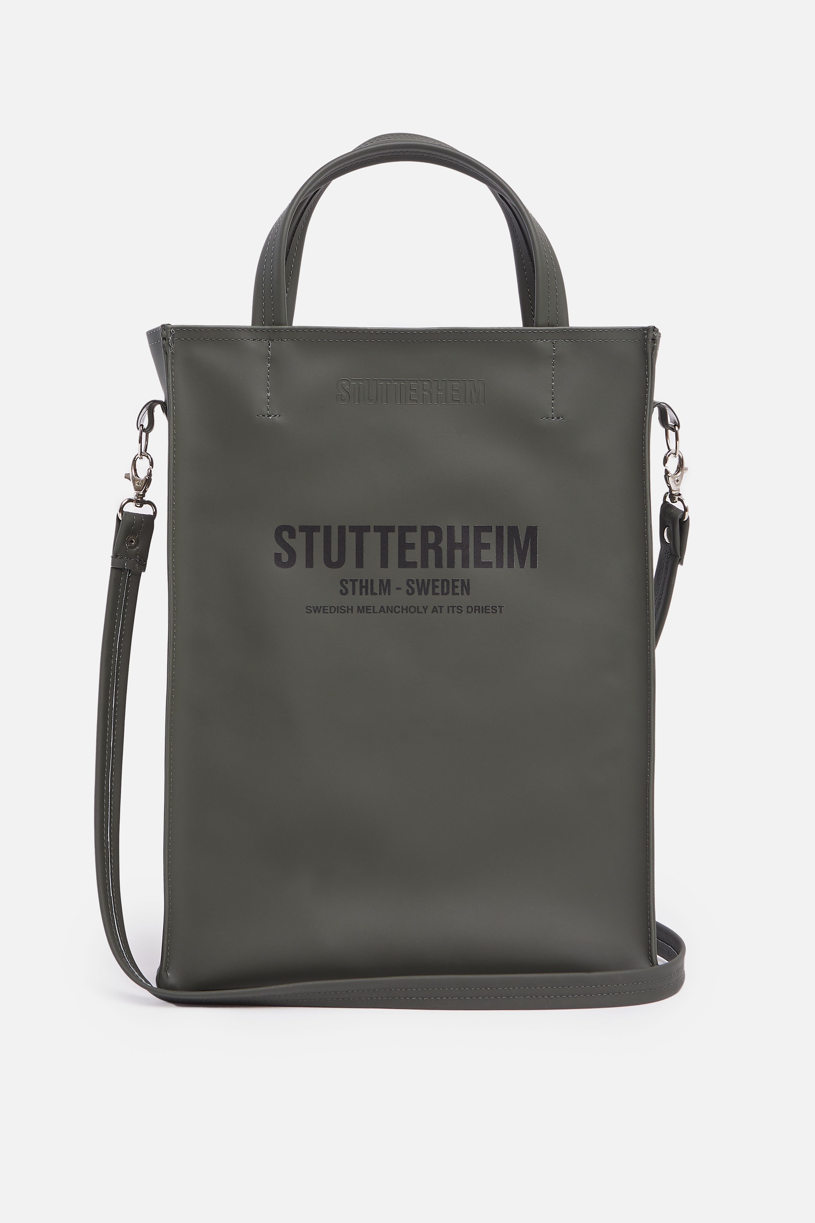 stutterheim djursholm bag green accessories bags tote-bags