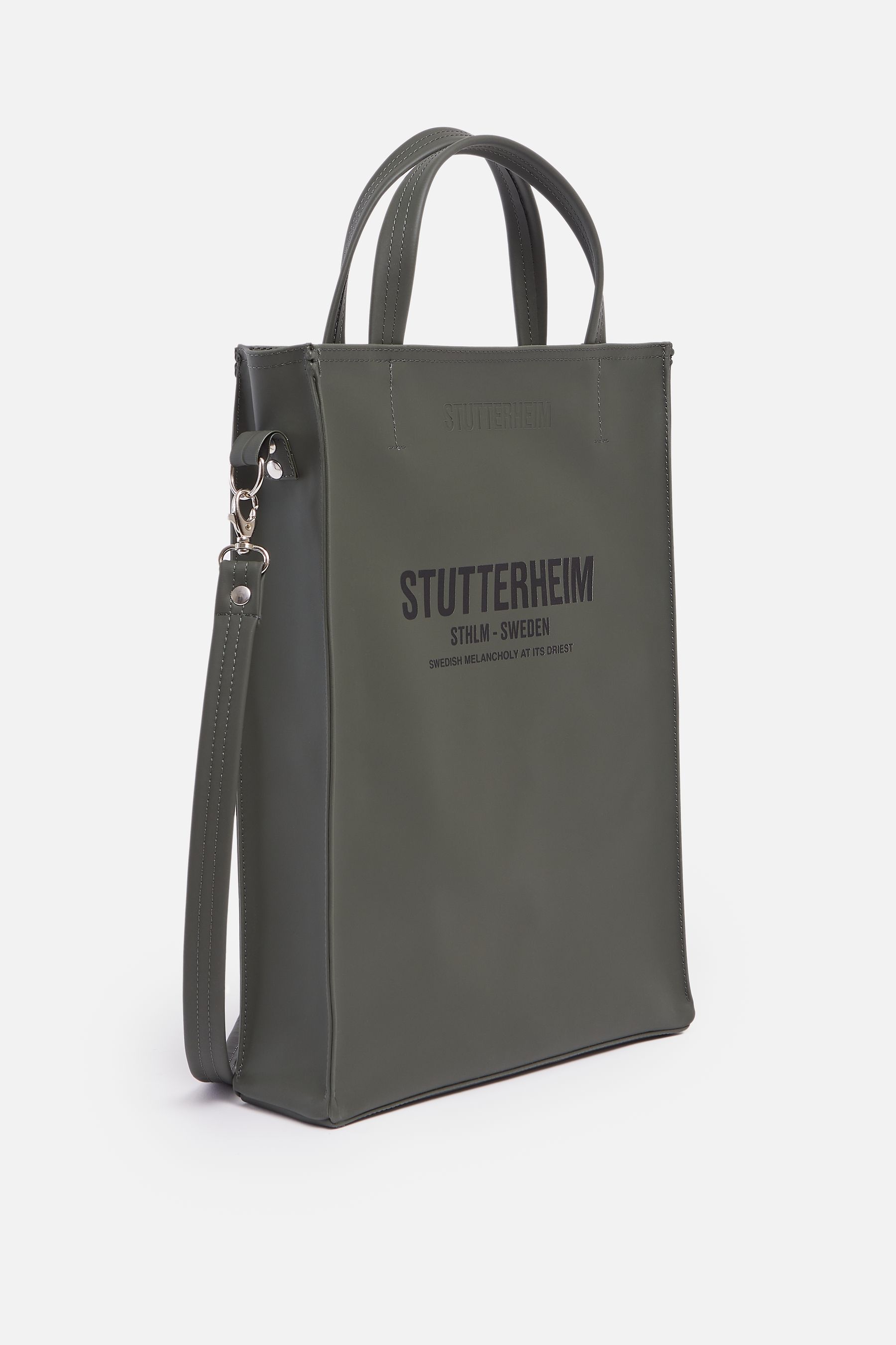 stutterheim djursholm bag green accessories bags tote-bags