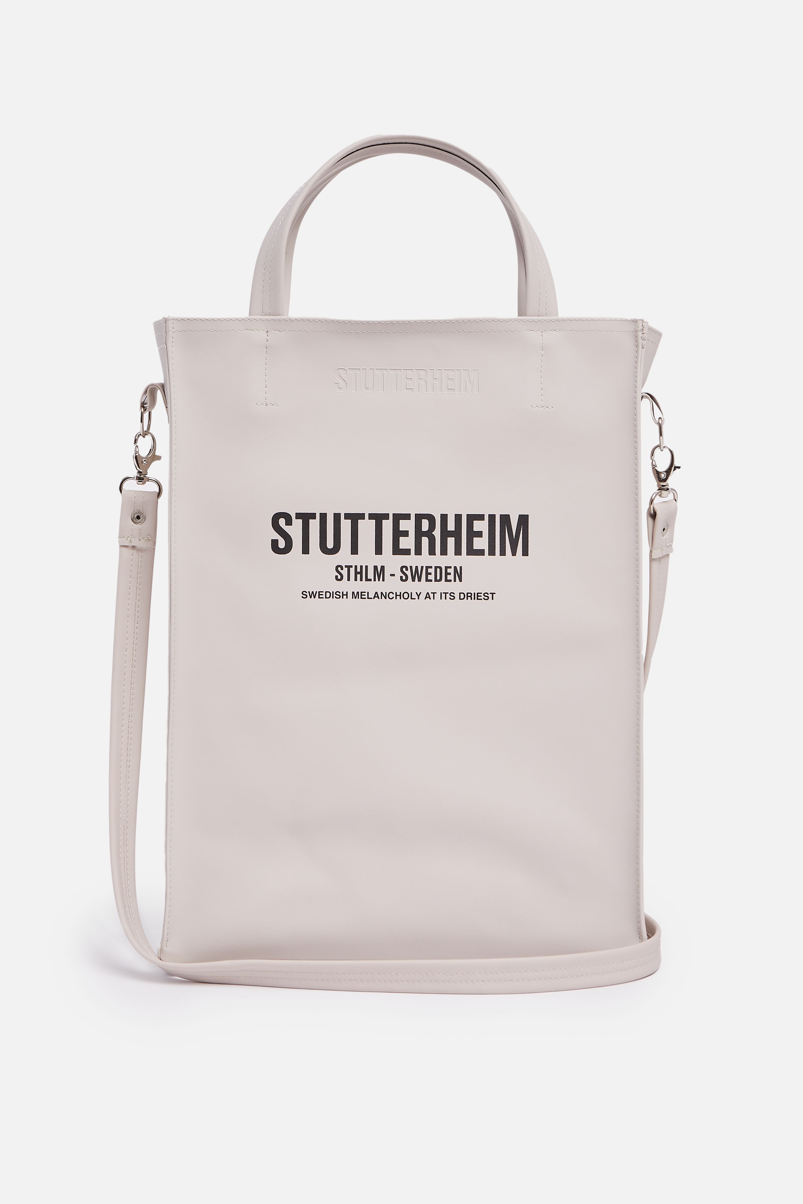 stutterheim djursholm bag light sand accessories bags tote-bags