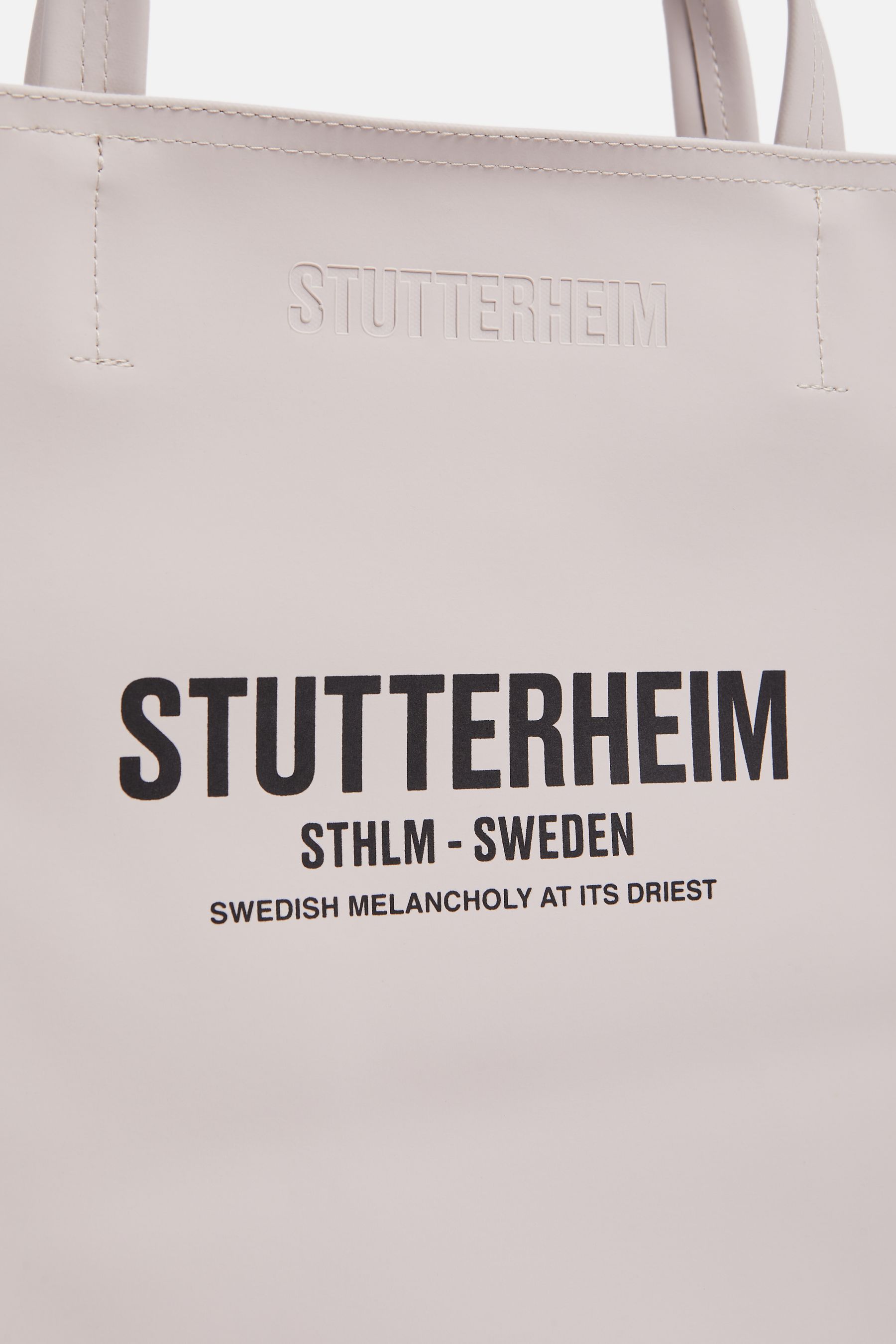 stutterheim djursholm bag light sand accessories bags tote-bags